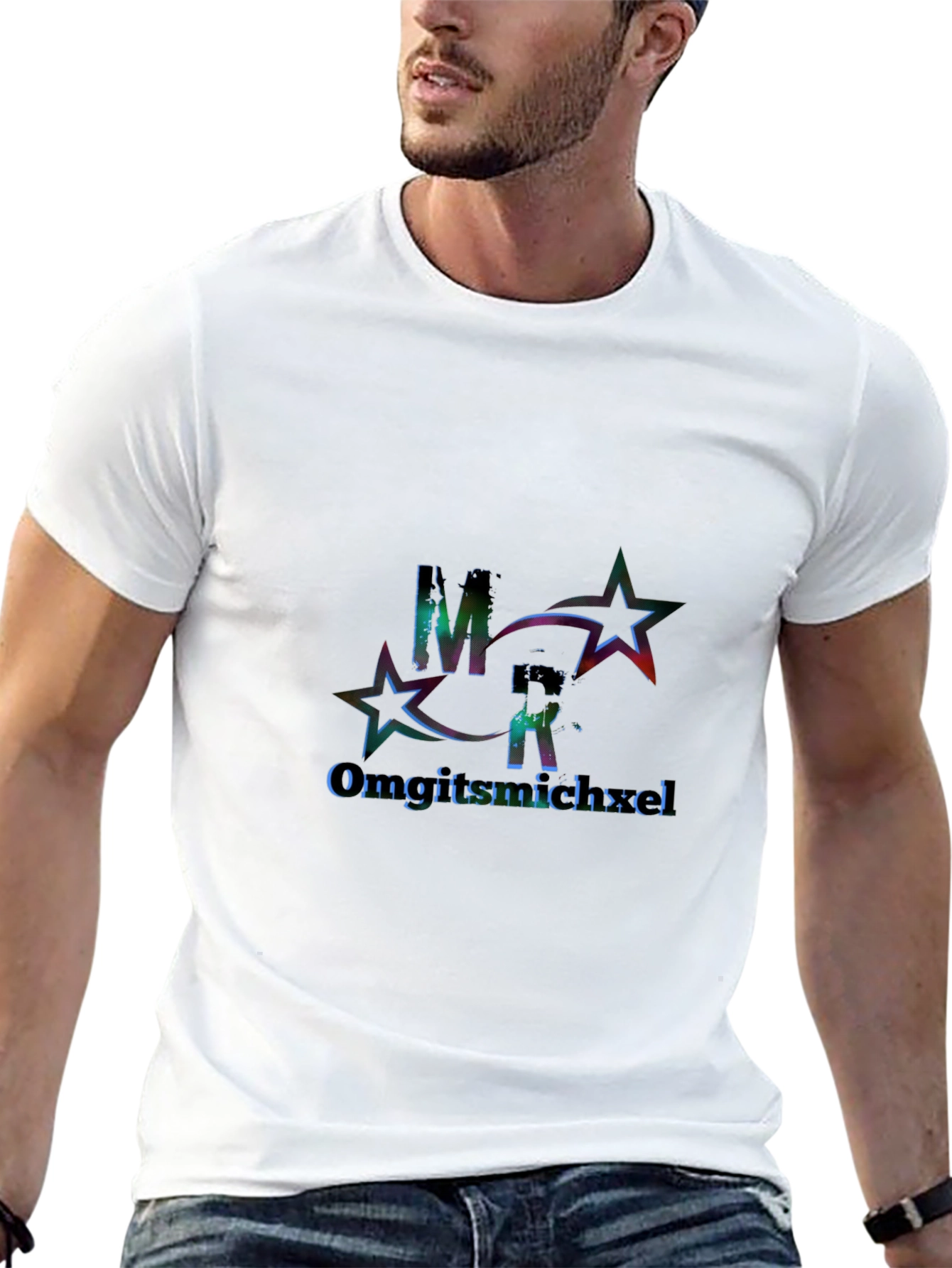 Omgitsmichael Black T-Shirt