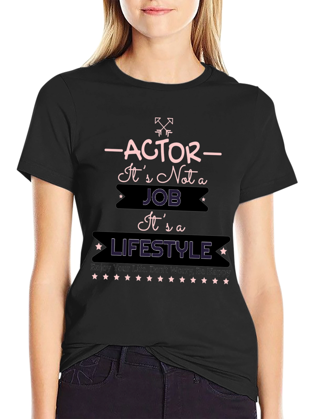 Actor Lifestyle Graphic T-Shirt