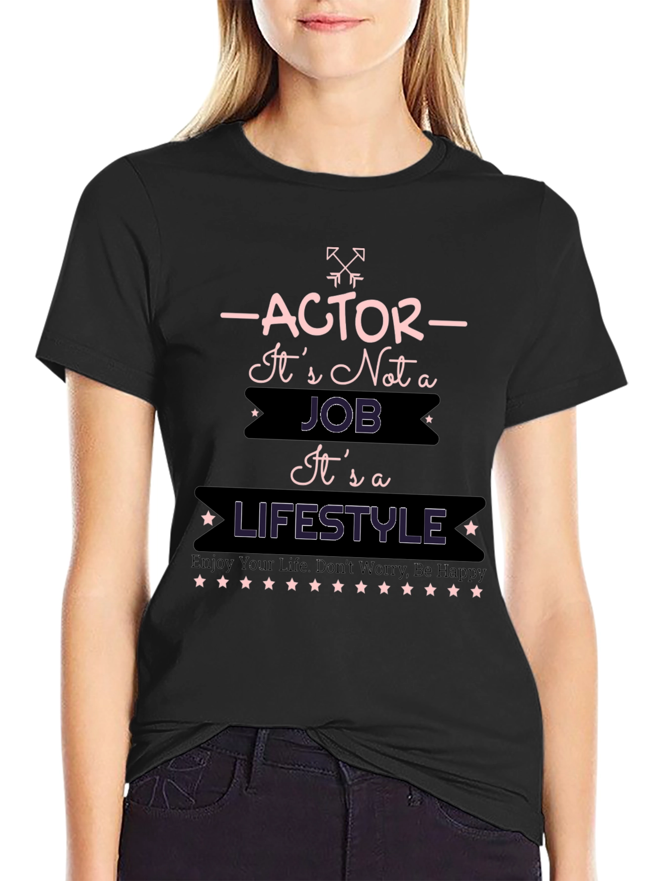 Actor Lifestyle Graphic T-Shirt