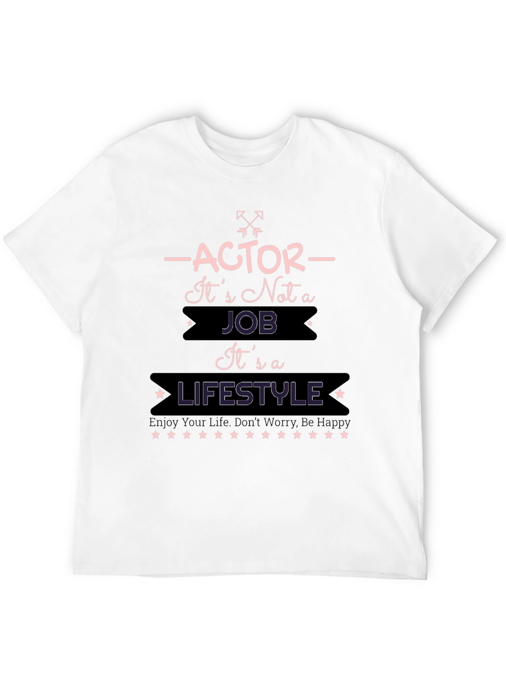Actor Lifestyle Graphic T-Shirt