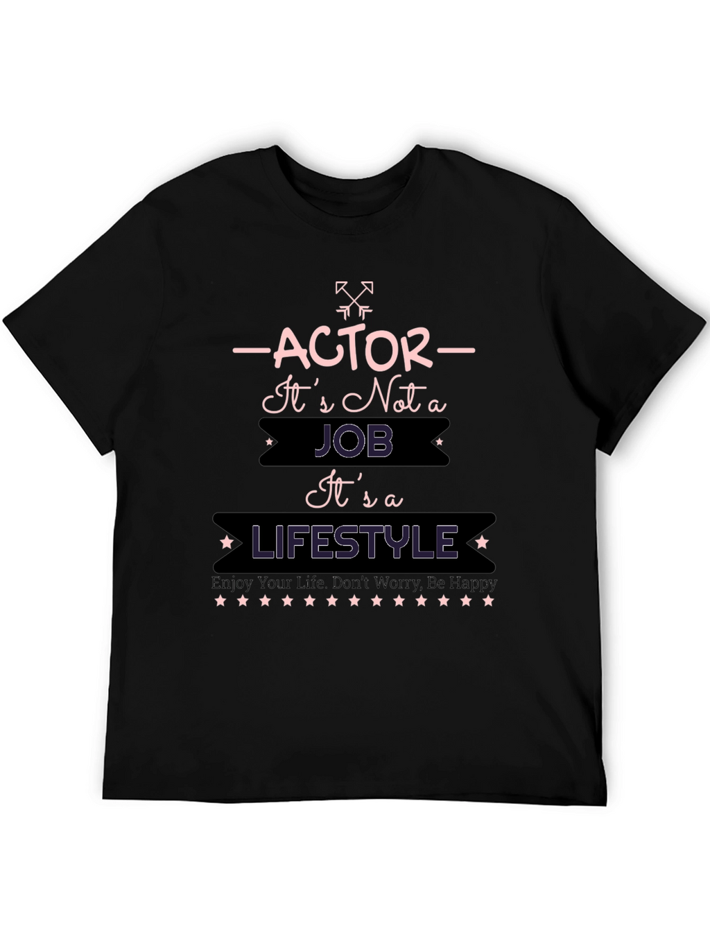 Actor Lifestyle Graphic T-Shirt