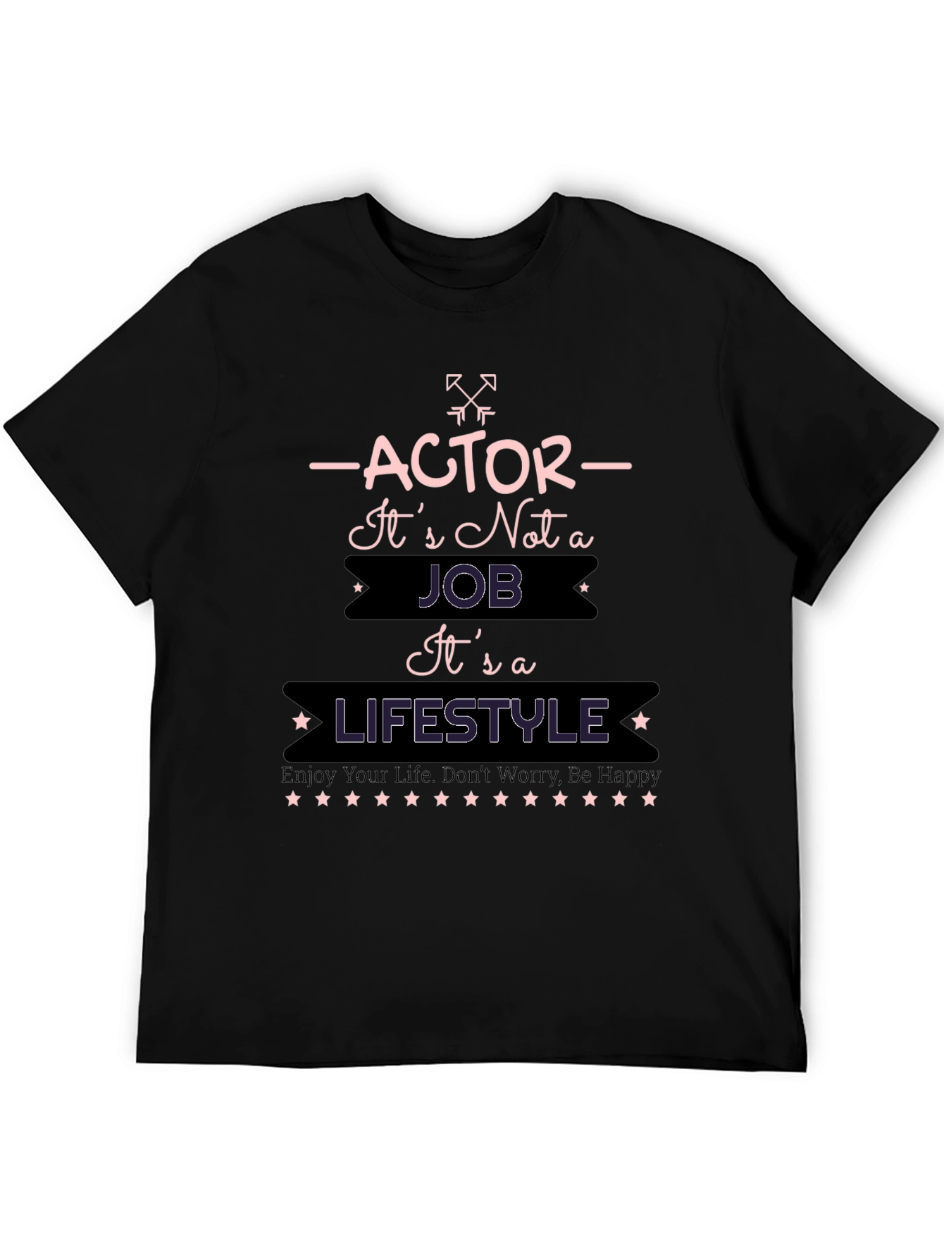 Actor Lifestyle Graphic T-Shirt
