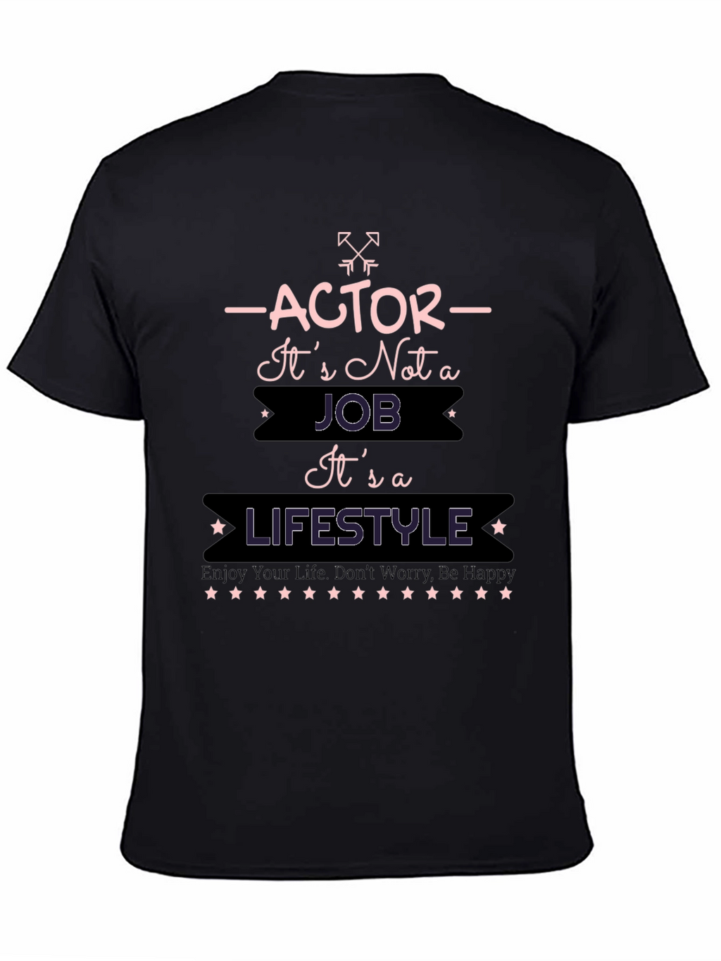 Actor Lifestyle Graphic T-Shirt