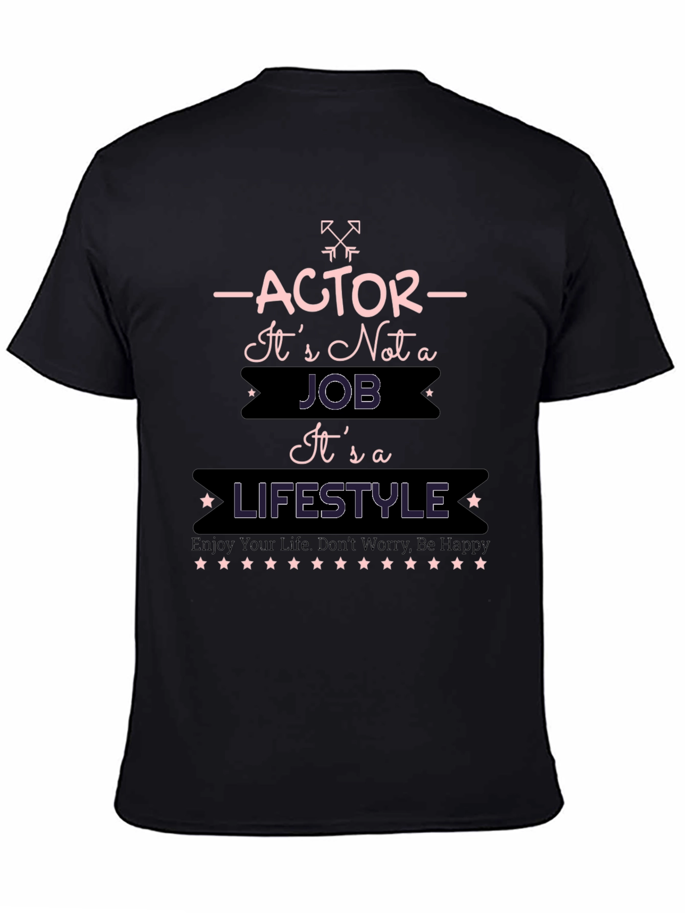 Actor Lifestyle Graphic T-Shirt