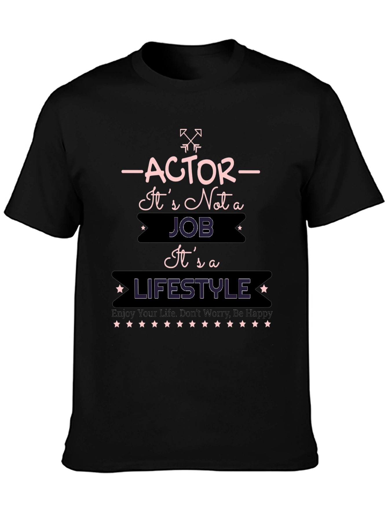 Actor Lifestyle Graphic T-Shirt