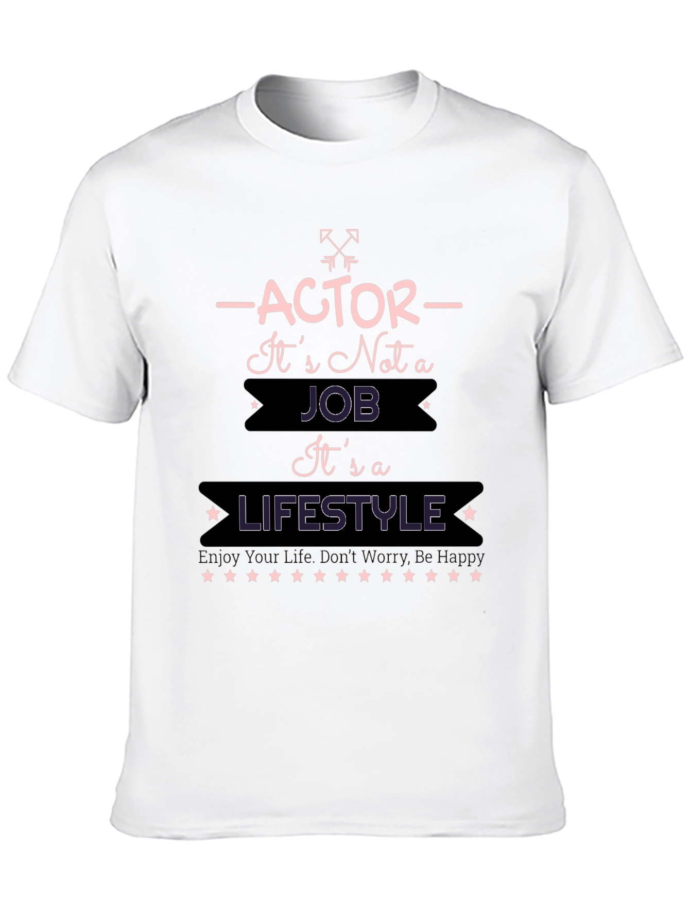 Actor Lifestyle Graphic T-Shirt