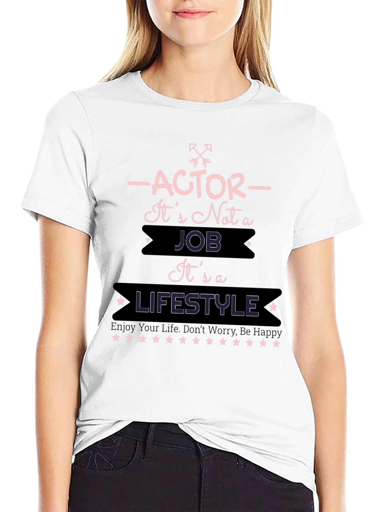 Actor Lifestyle Graphic T-Shirt
