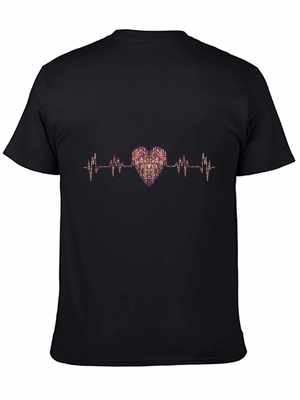 Heartbeat Heart T-Shirt - Stylish Graphic Tee