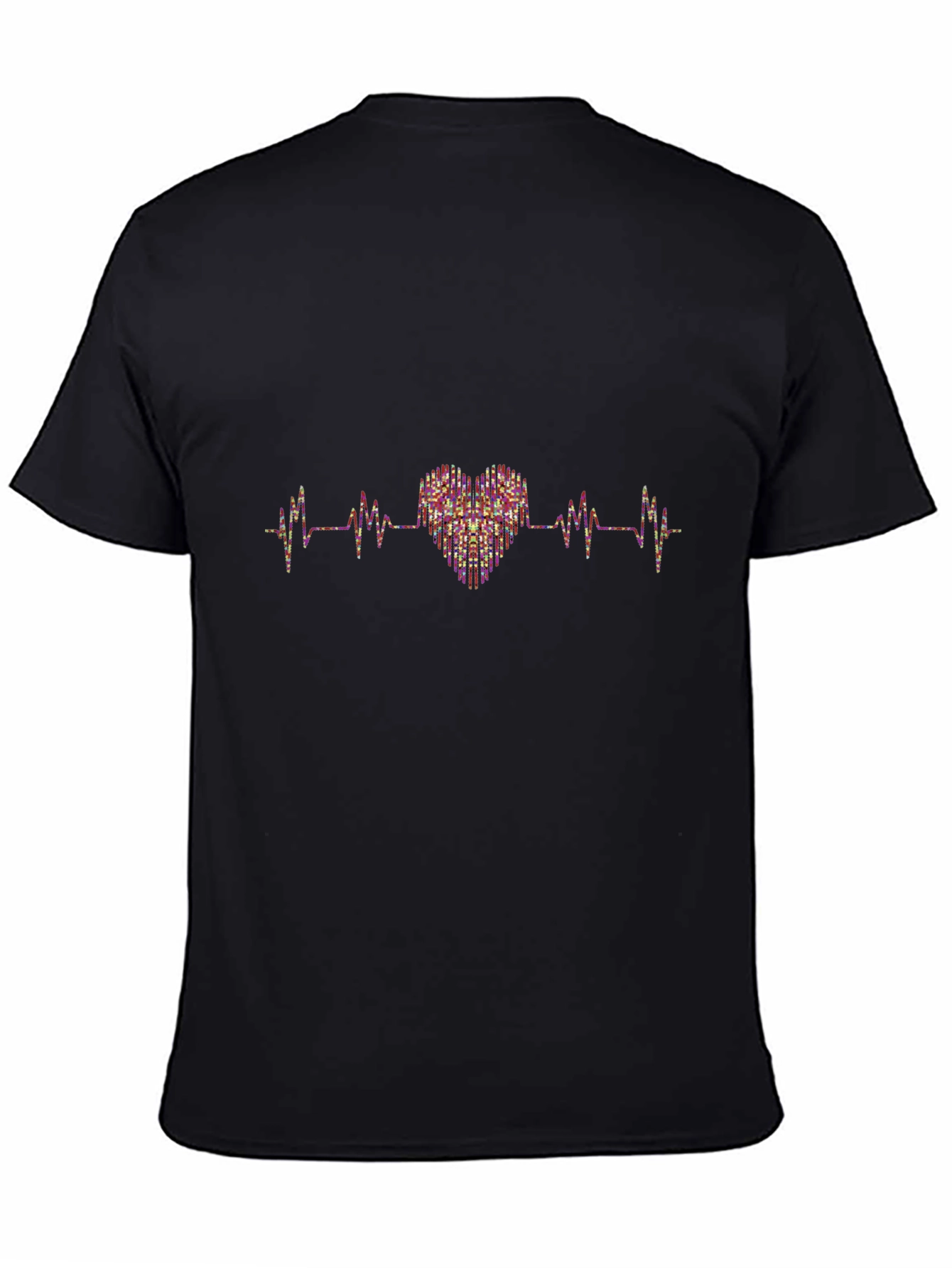 Heartbeat Heart T-Shirt - Stylish Graphic Tee