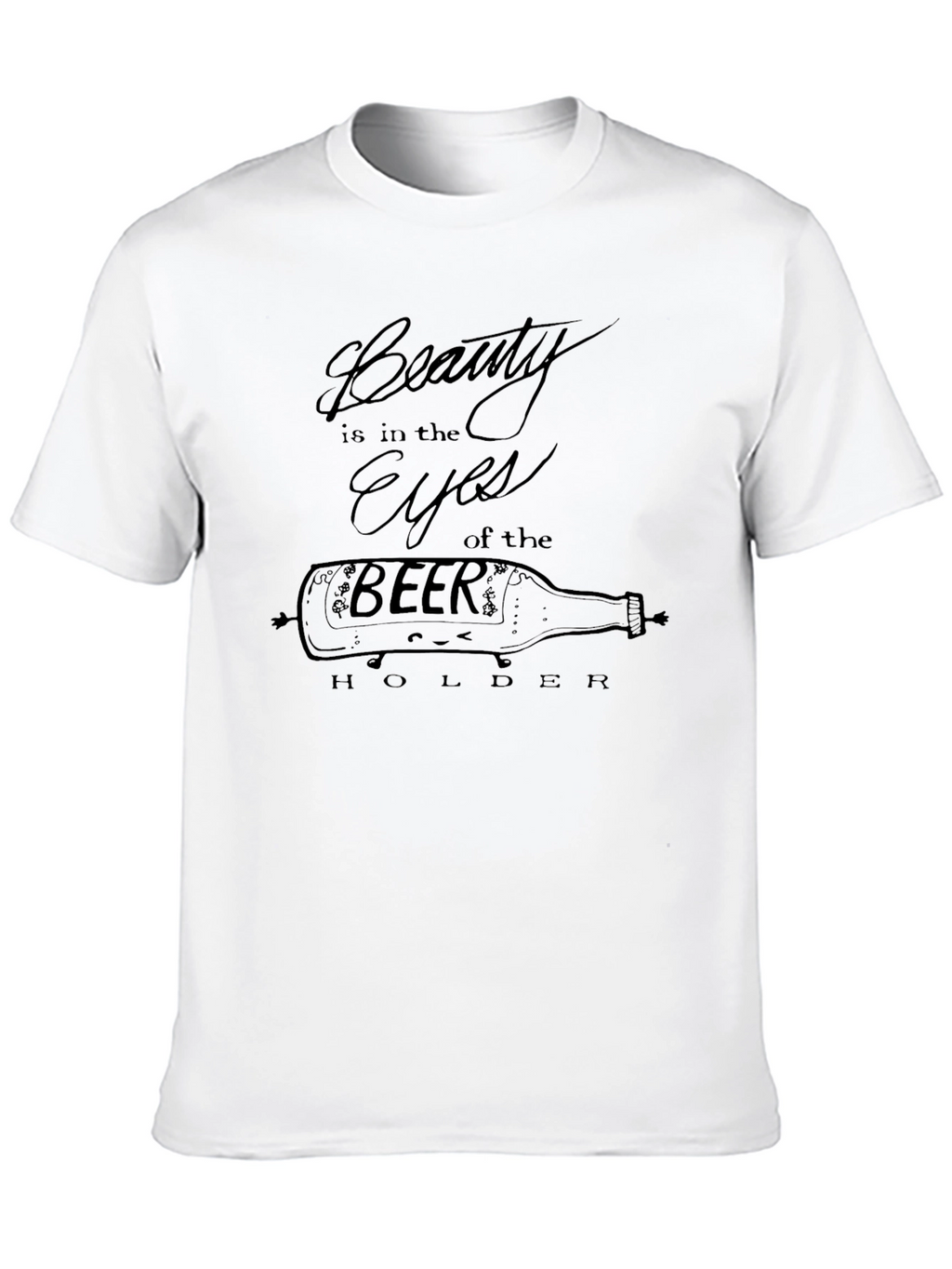 Beauty Beer Holder Graphic T-Shirt