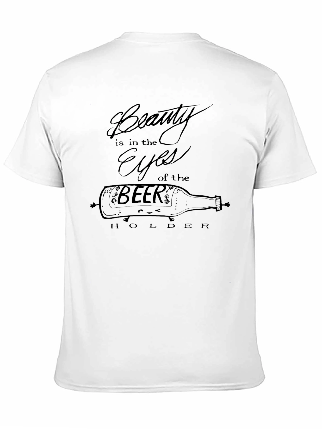Beauty Beer Holder Graphic T-Shirt