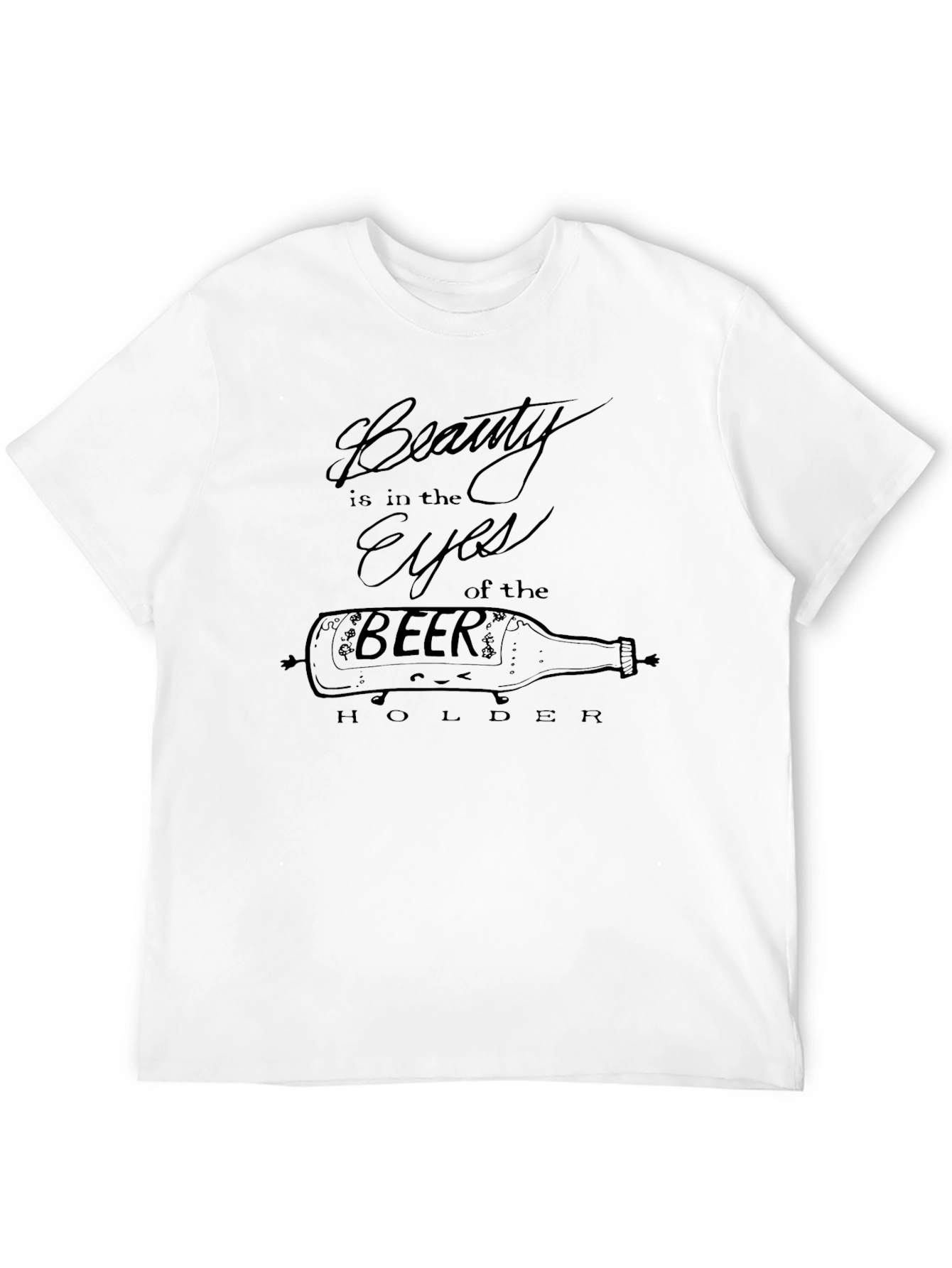 Beauty Beer Holder Graphic T-Shirt
