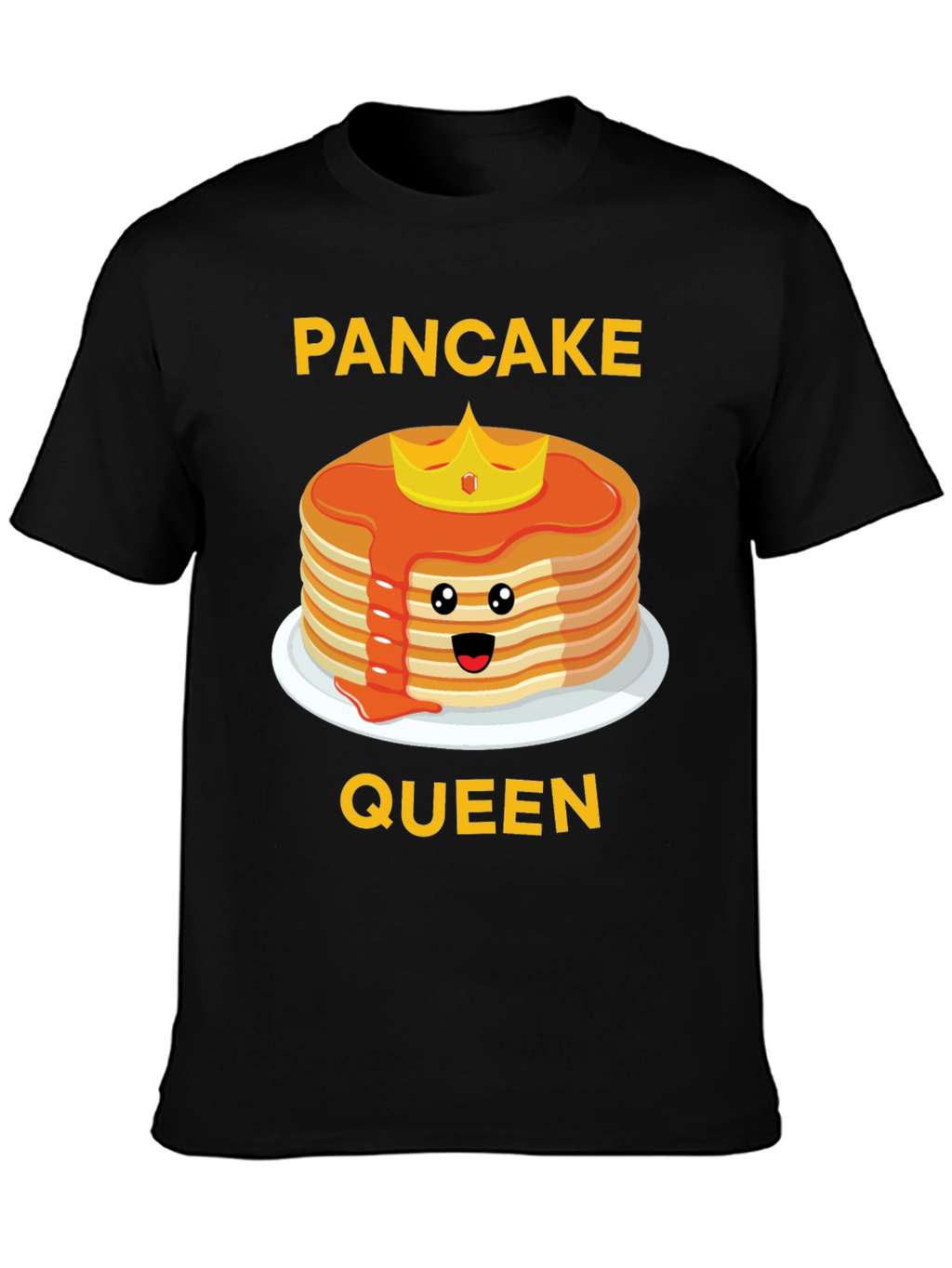 Pancake Queen Graphic T-Shirt - Sweet & Funny!