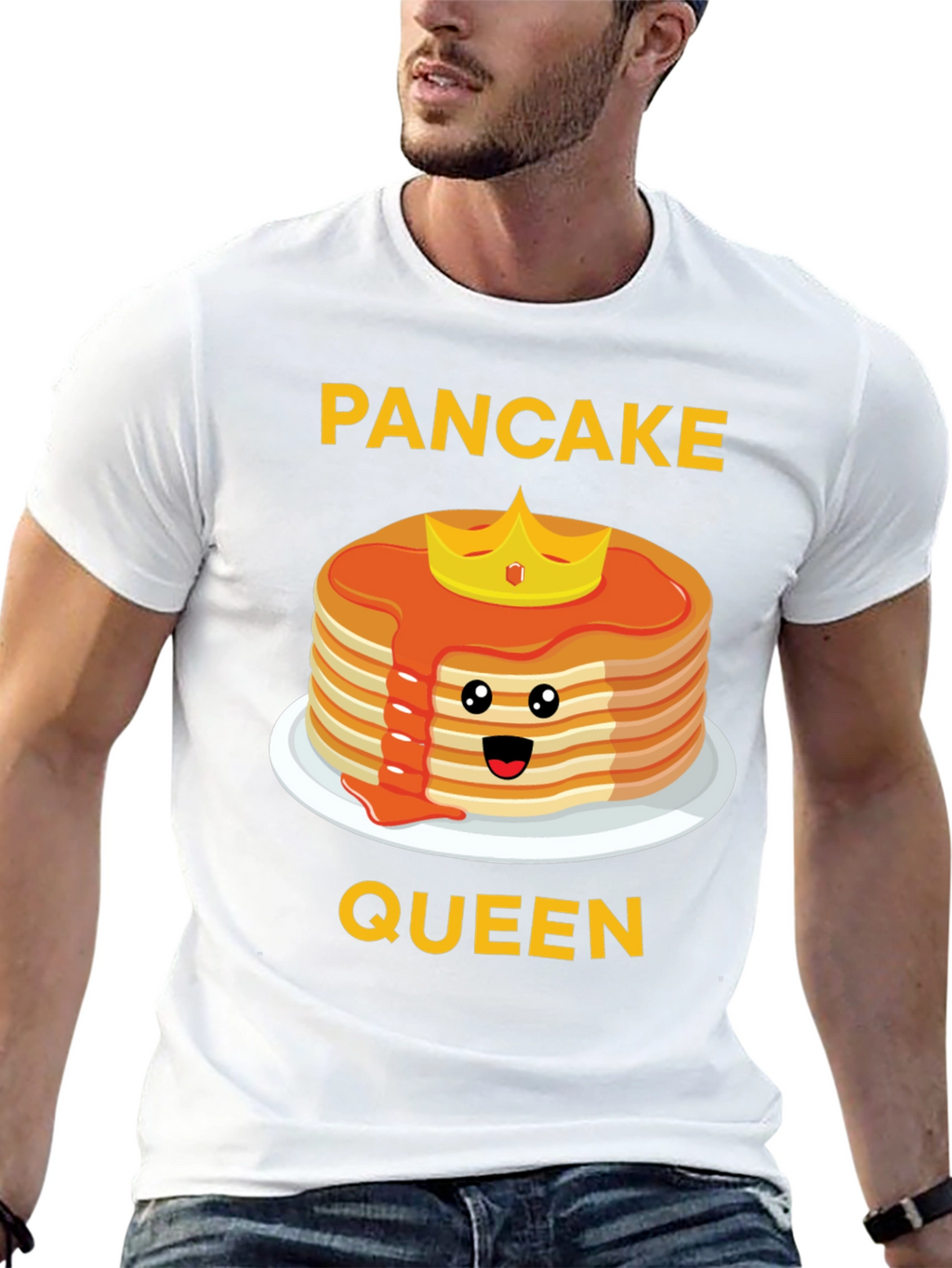 Pancake Queen Graphic T-Shirt - Sweet & Funny!