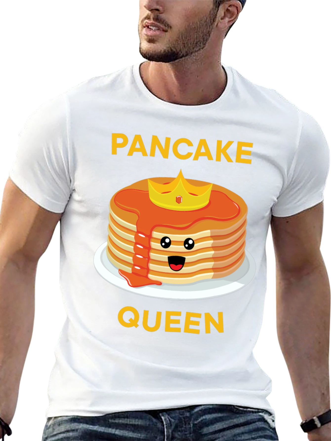 Pancake Queen Graphic T-Shirt - Sweet & Funny!