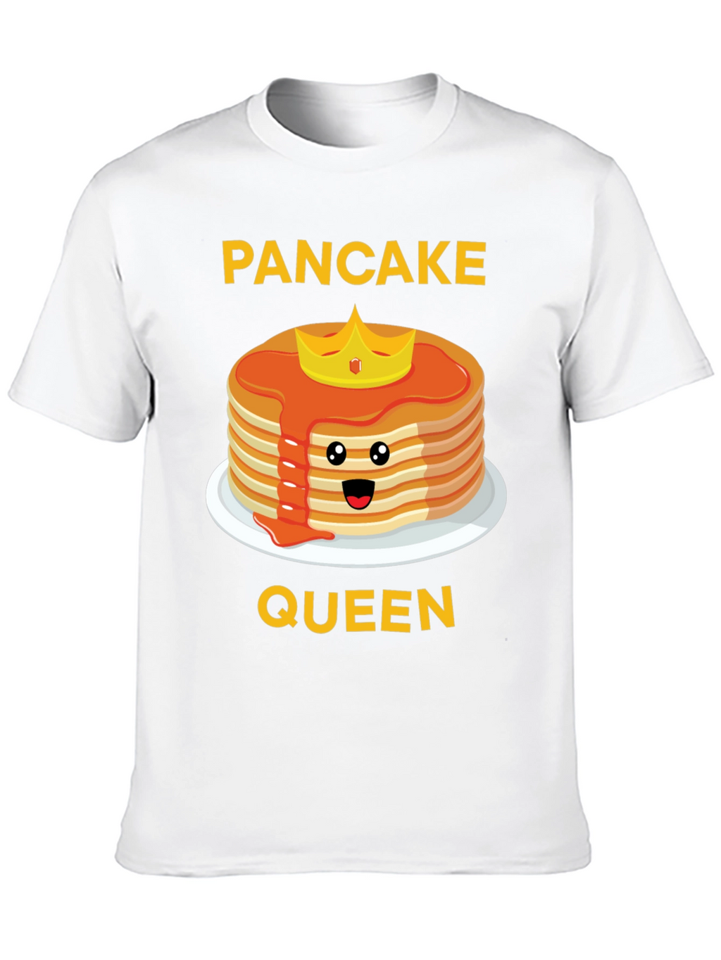 Pancake Queen Graphic T-Shirt - Sweet & Funny!