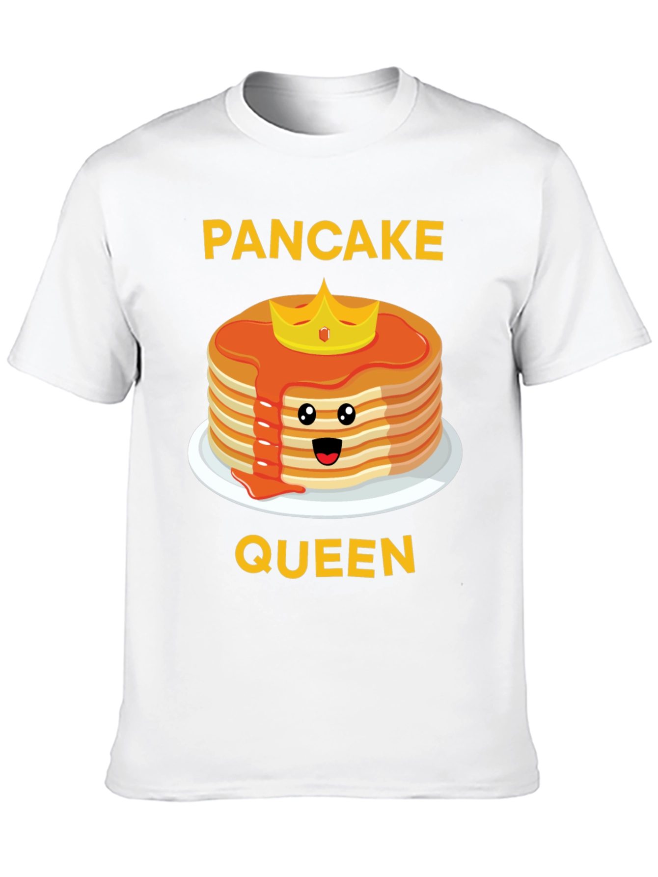 Pancake Queen Graphic T-Shirt - Sweet & Funny!