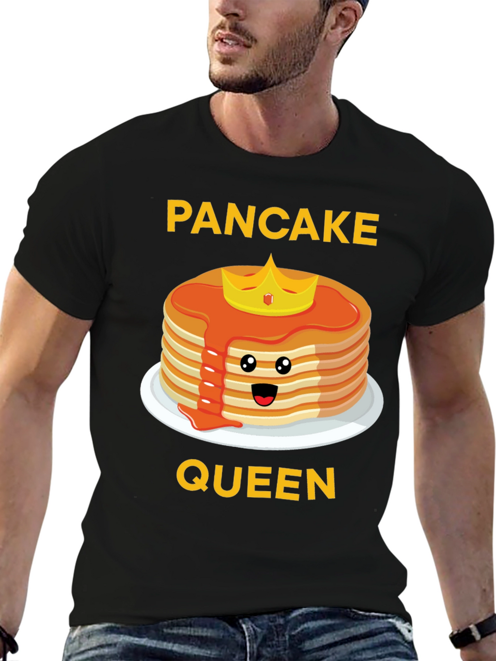 Pancake Queen Graphic T-Shirt - Sweet & Funny!