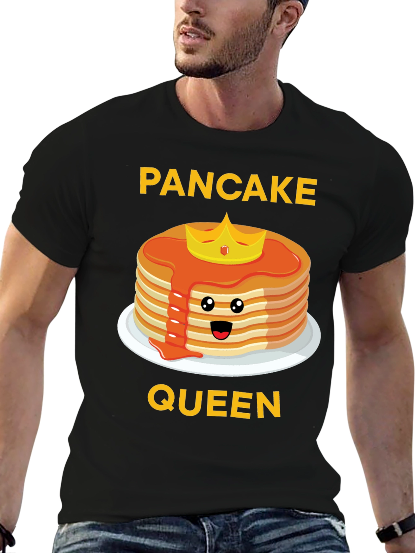 Pancake Queen Graphic T-Shirt - Sweet & Funny!