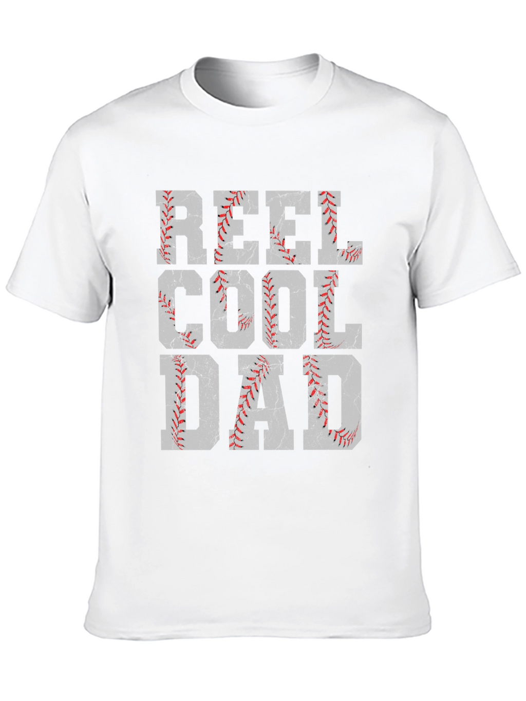 Reel Cool Dad Baseball Graphic Tee