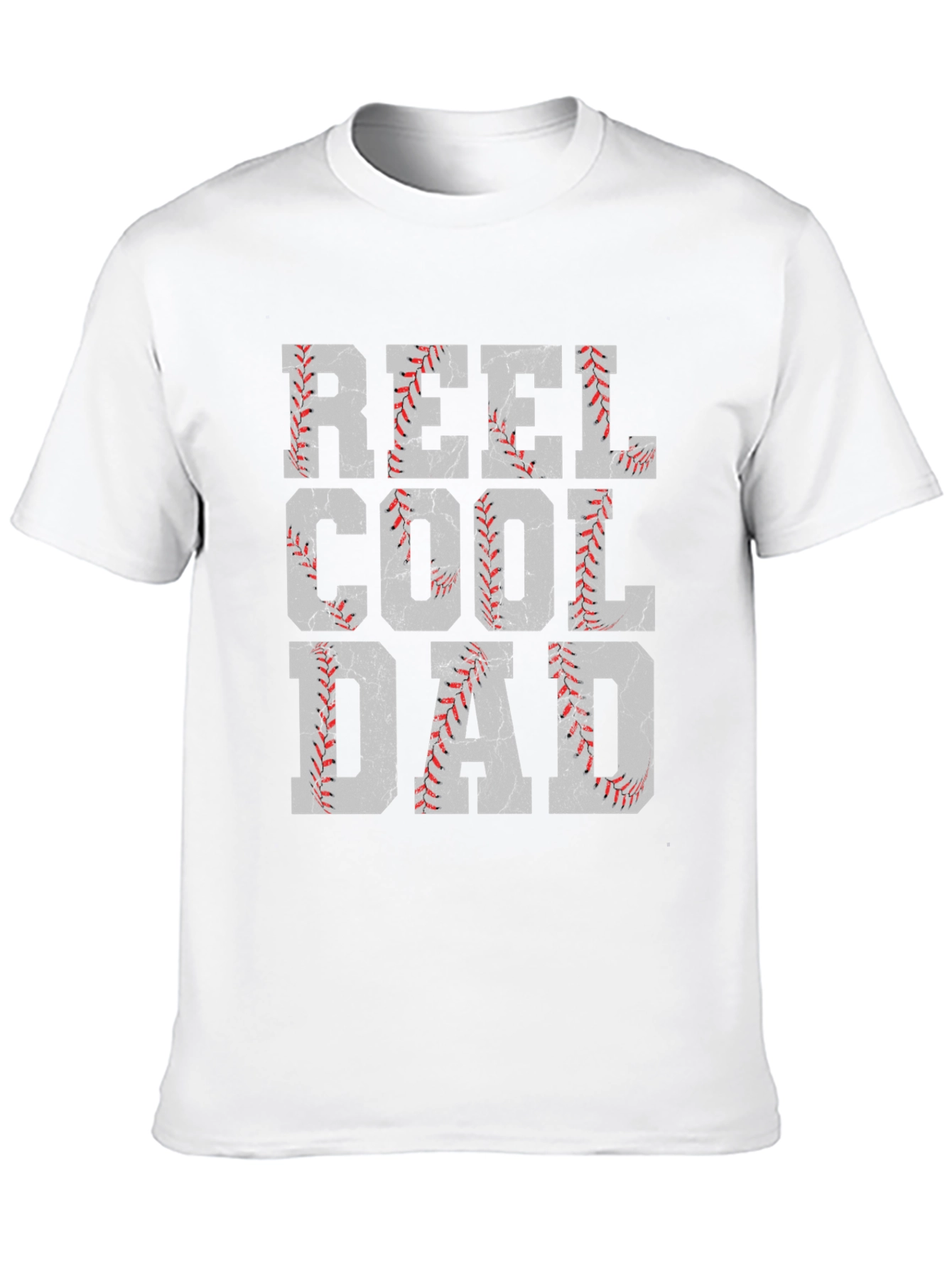 Reel Cool Dad Baseball Graphic Tee