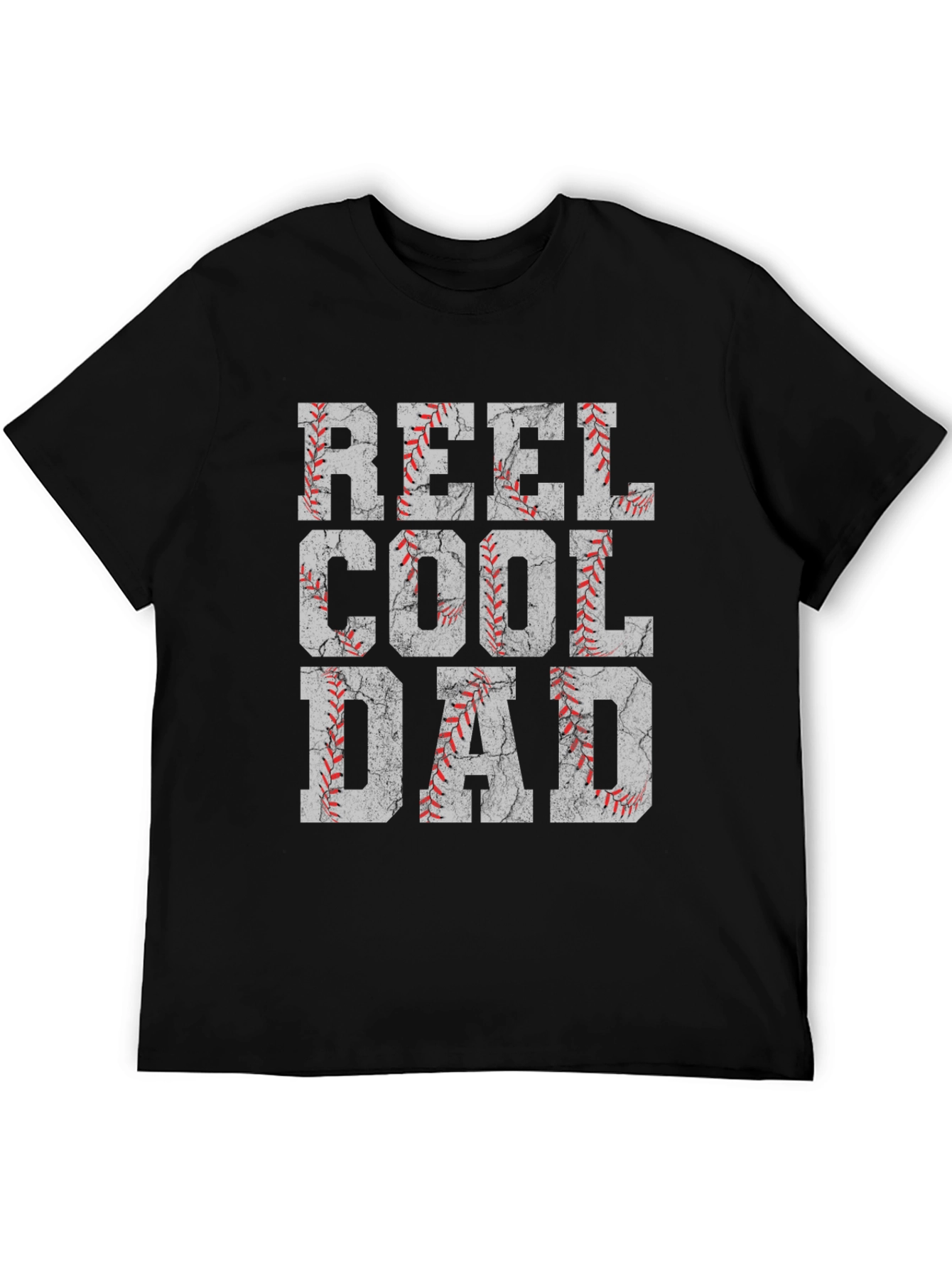 Reel Cool Dad Baseball Graphic Tee