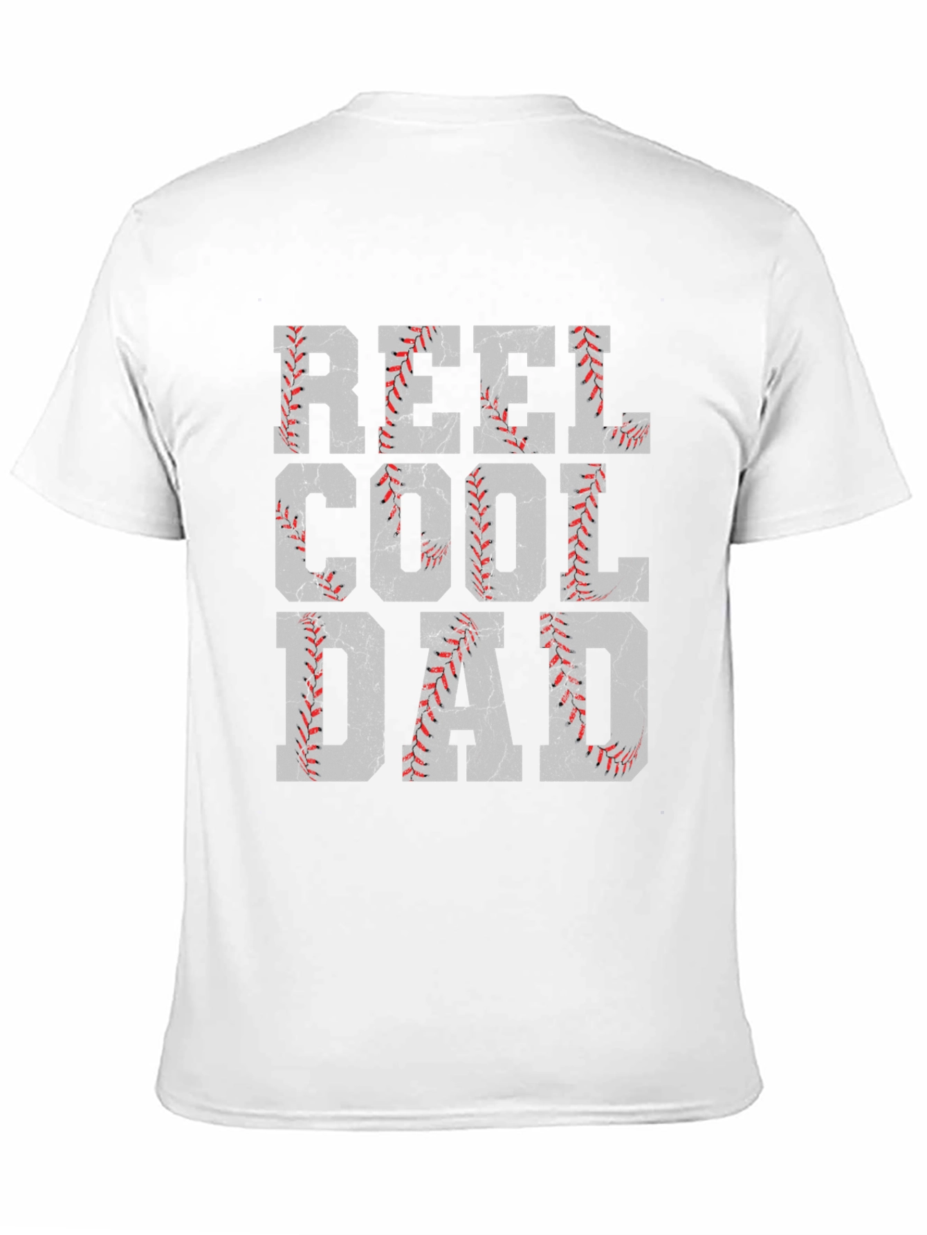 Reel Cool Dad Baseball Graphic Tee