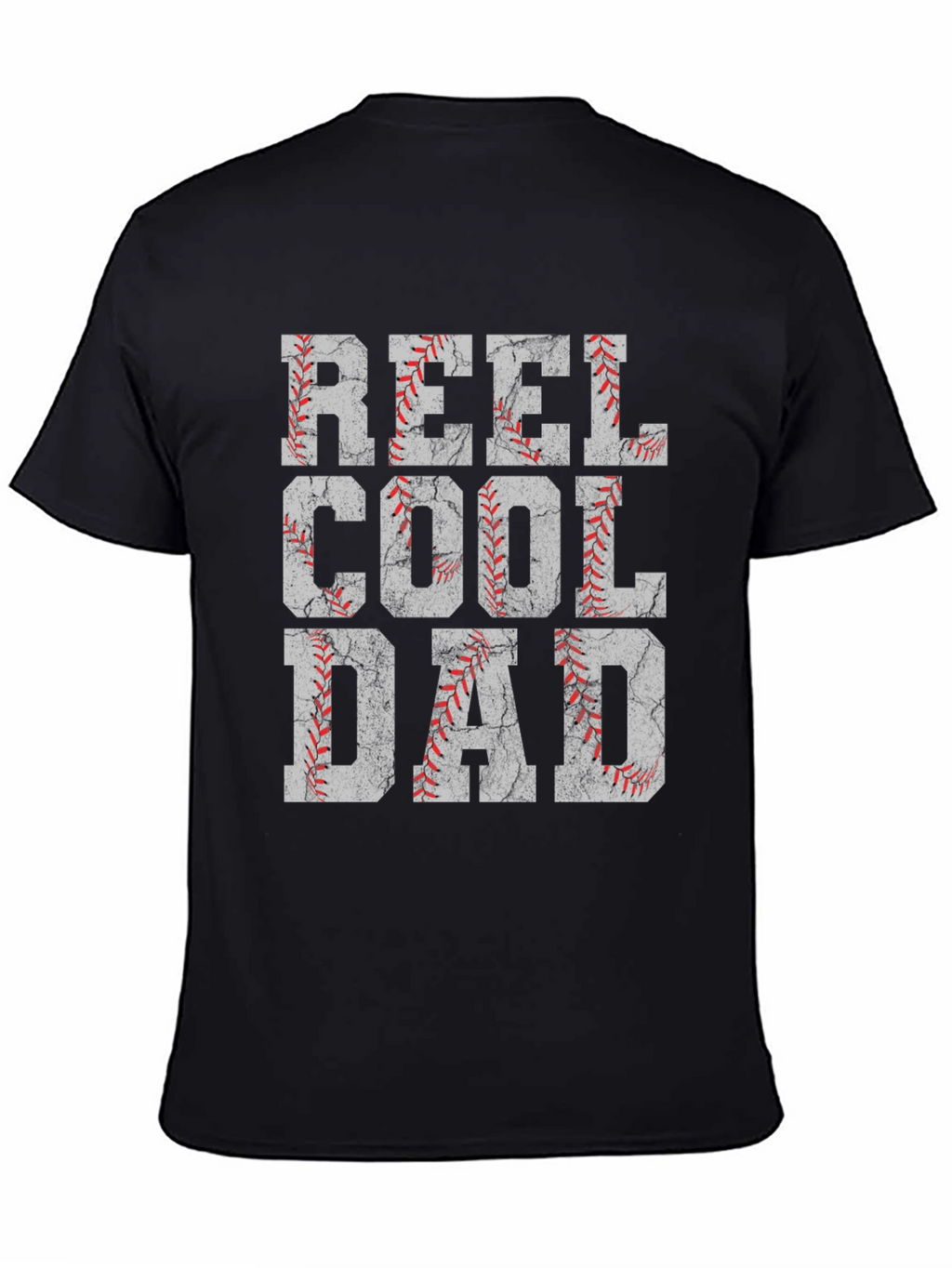 Reel Cool Dad Baseball Graphic Tee