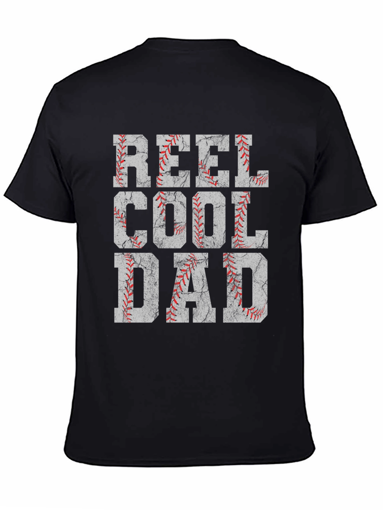 Reel Cool Dad Baseball Graphic Tee