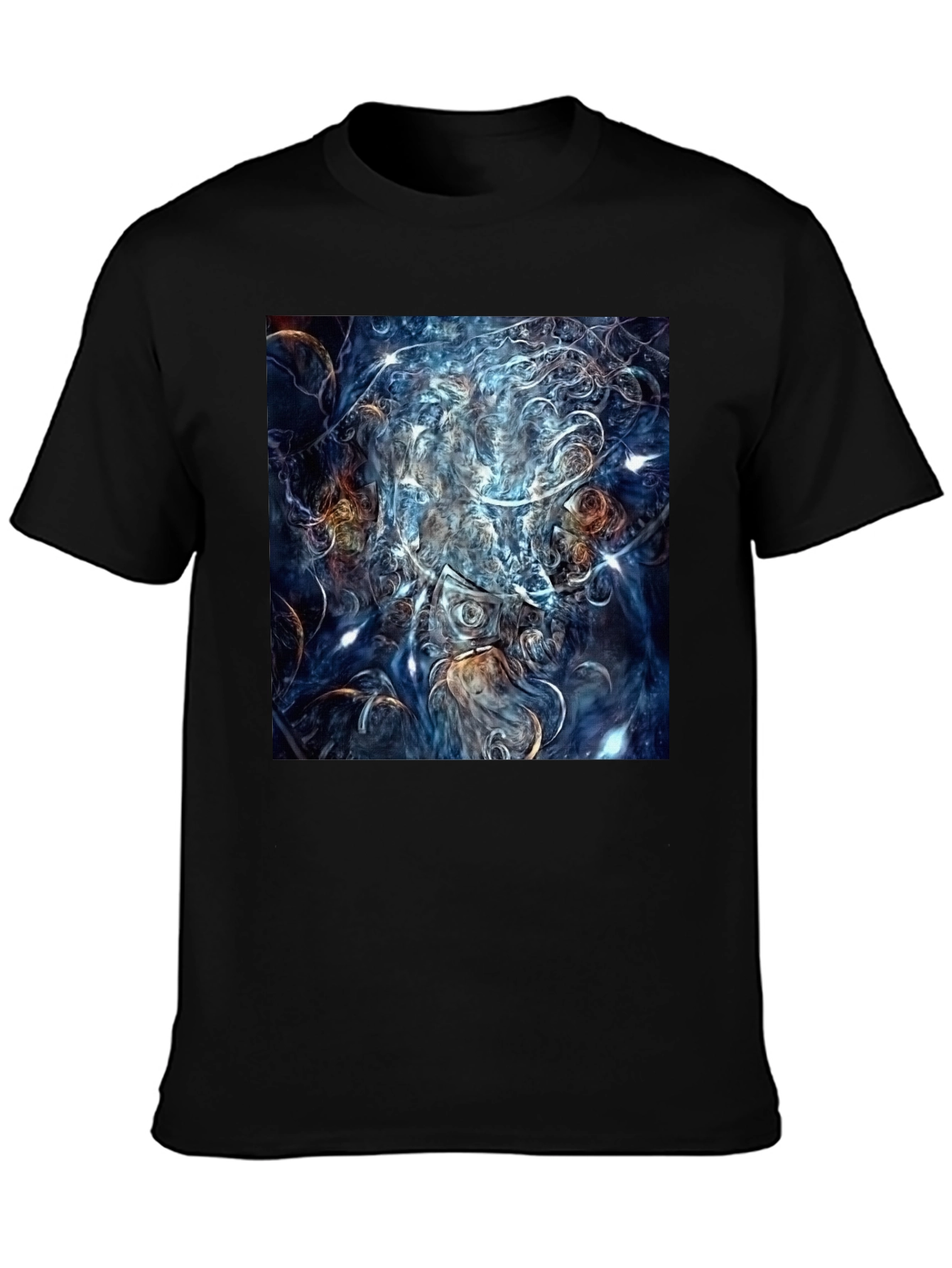Abstract Art Graphic Tee - Unique Design Shirt
