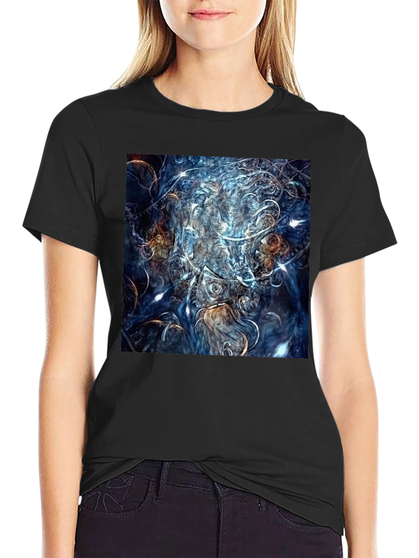 Abstract Art Graphic Tee - Unique Design Shirt