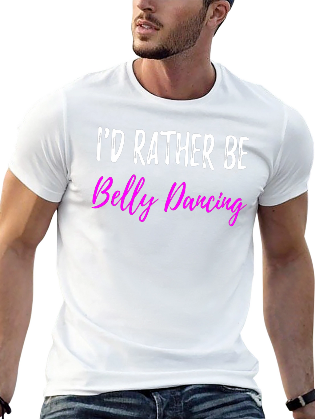 Id Rather Be Belly Dancing T-Shirt