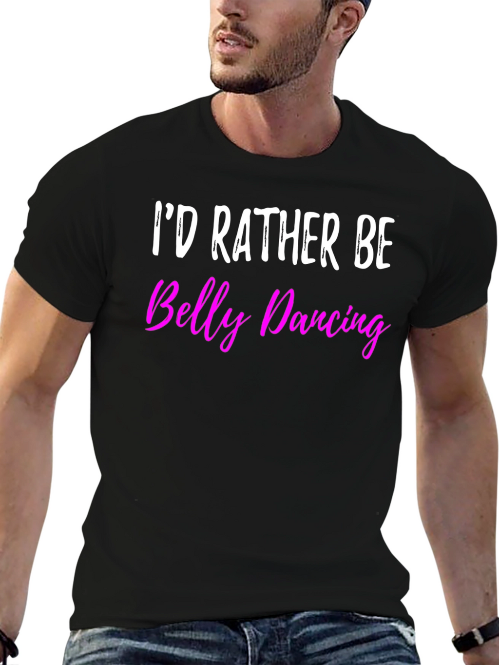 Id Rather Be Belly Dancing T-Shirt
