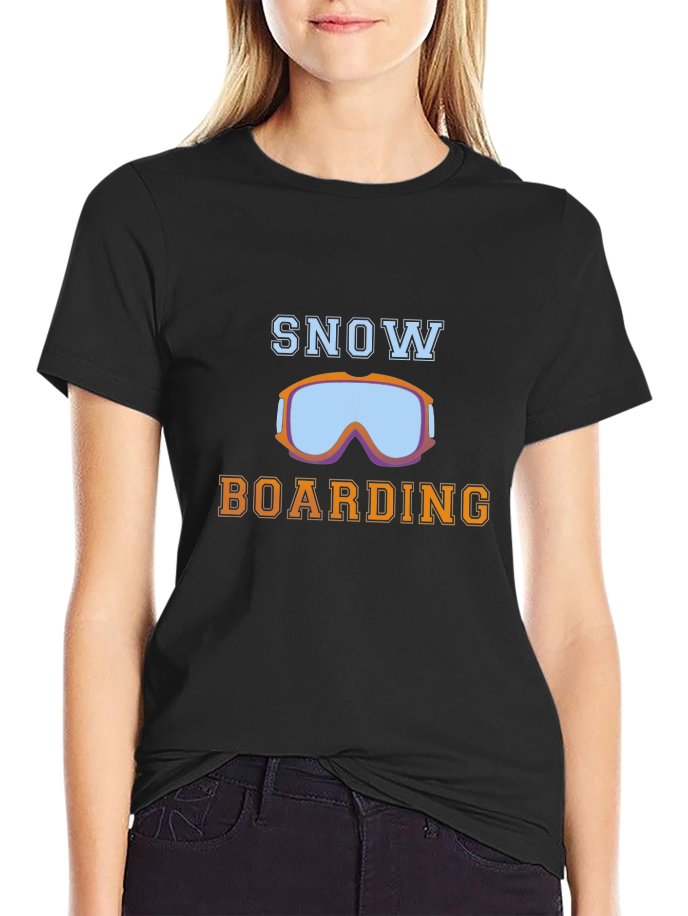 Snow Boarding Graphic Tee