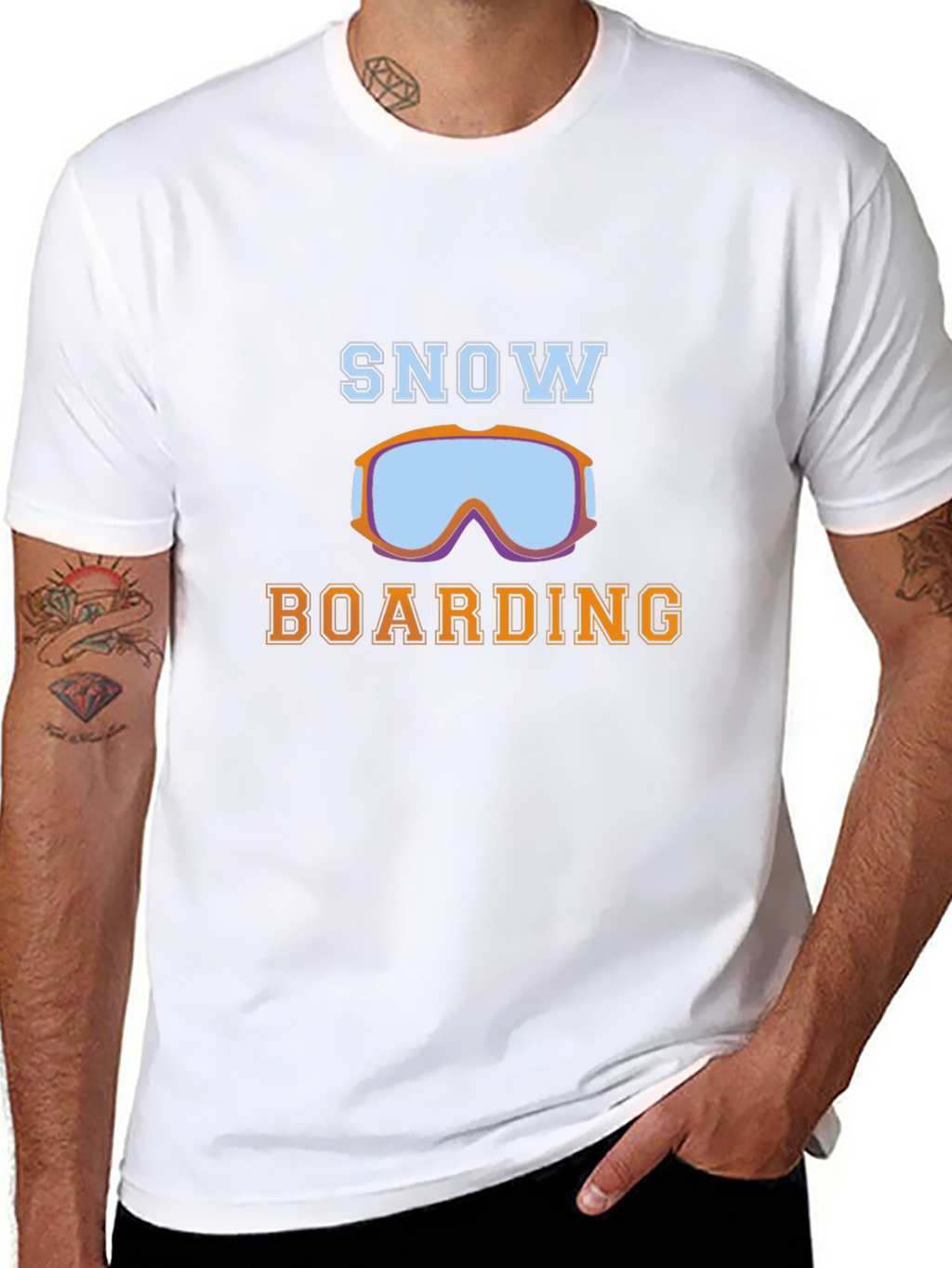 Snow Boarding Graphic Tee