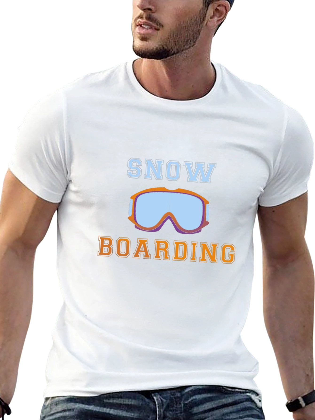 Snow Boarding Graphic Tee