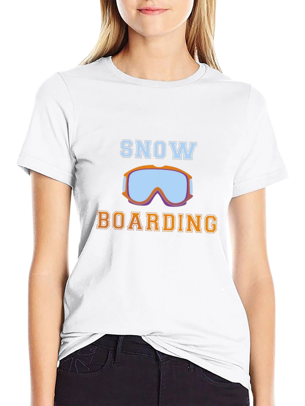 Snow Boarding Graphic Tee