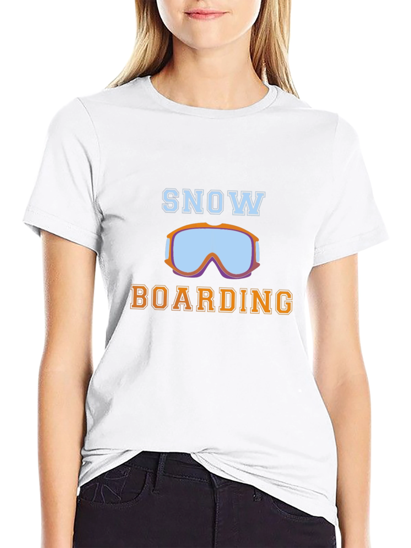 Snow Boarding Graphic Tee
