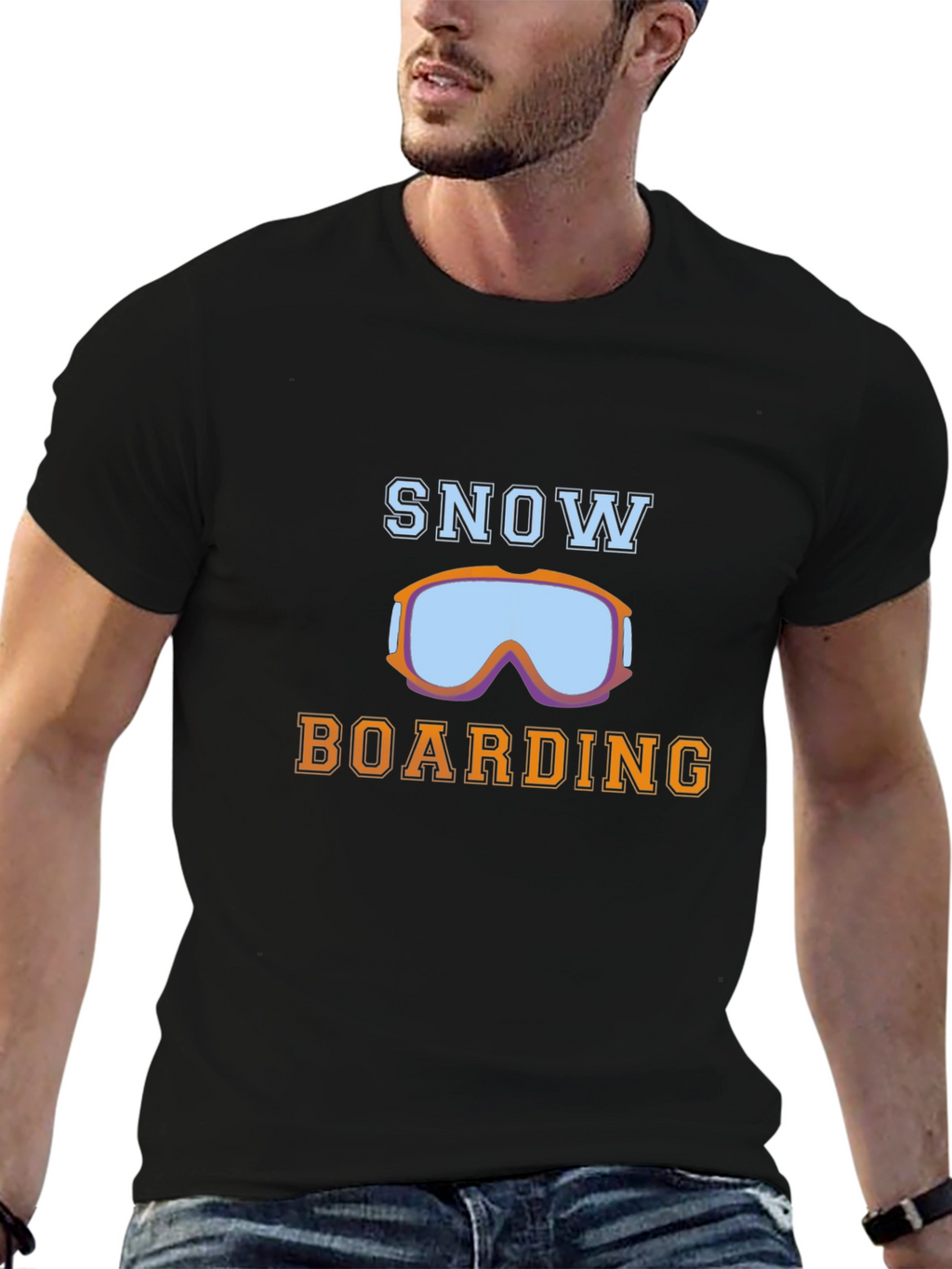 Snow Boarding Graphic Tee