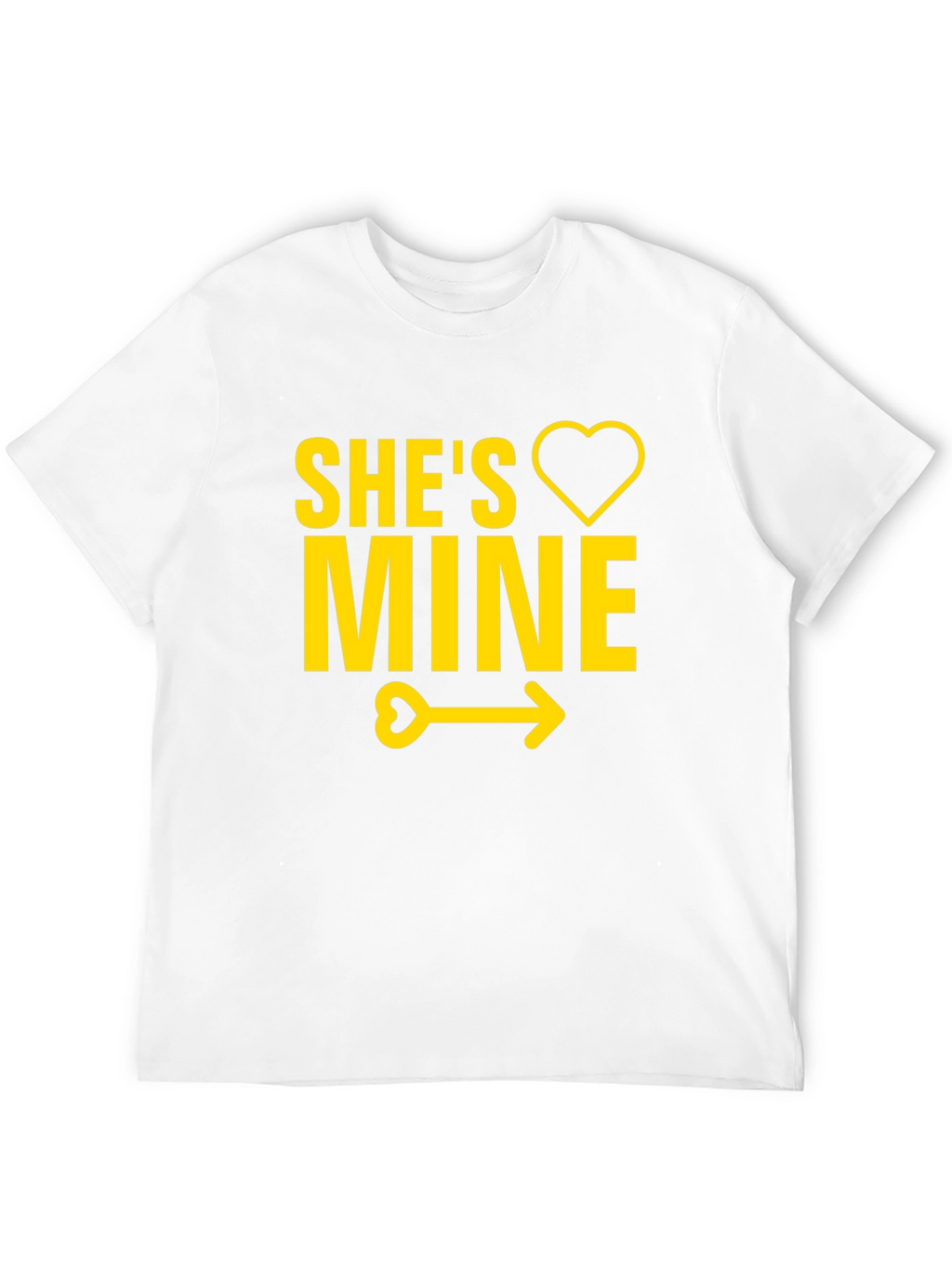 Shes Mine T-Shirt - Cute Couples Tee