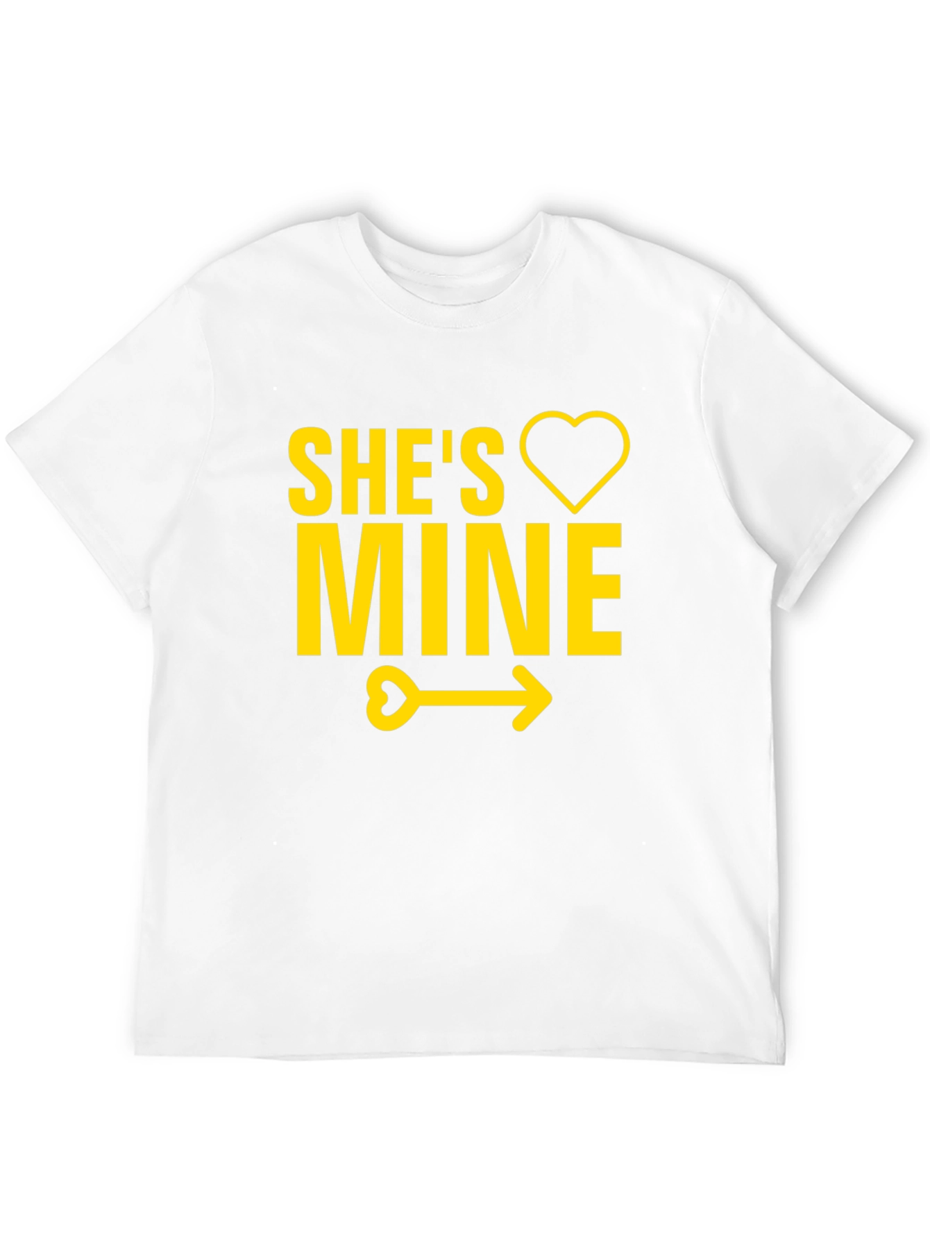 Shes Mine T-Shirt - Cute Couples Tee