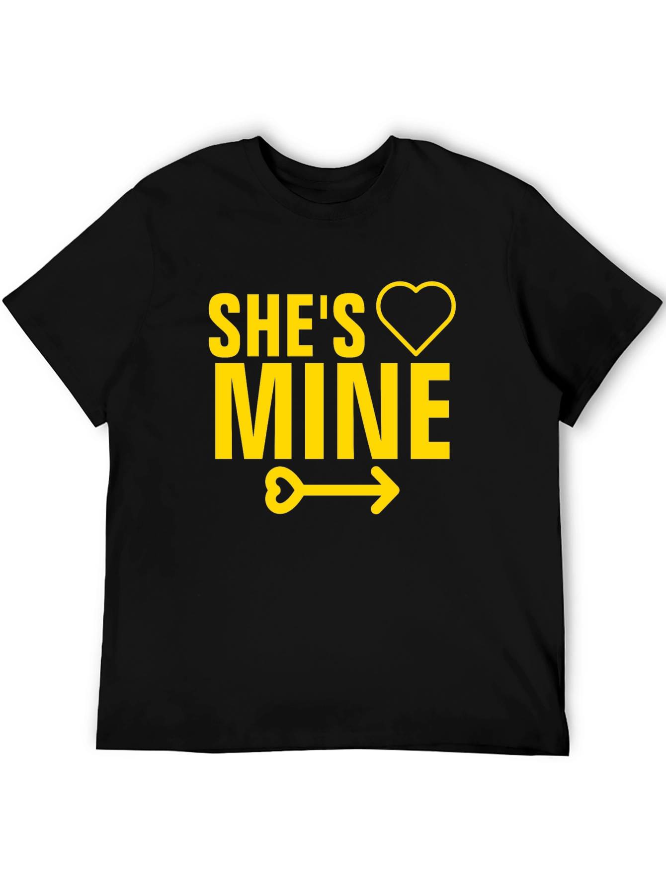 Shes Mine T-Shirt - Cute Couples Tee