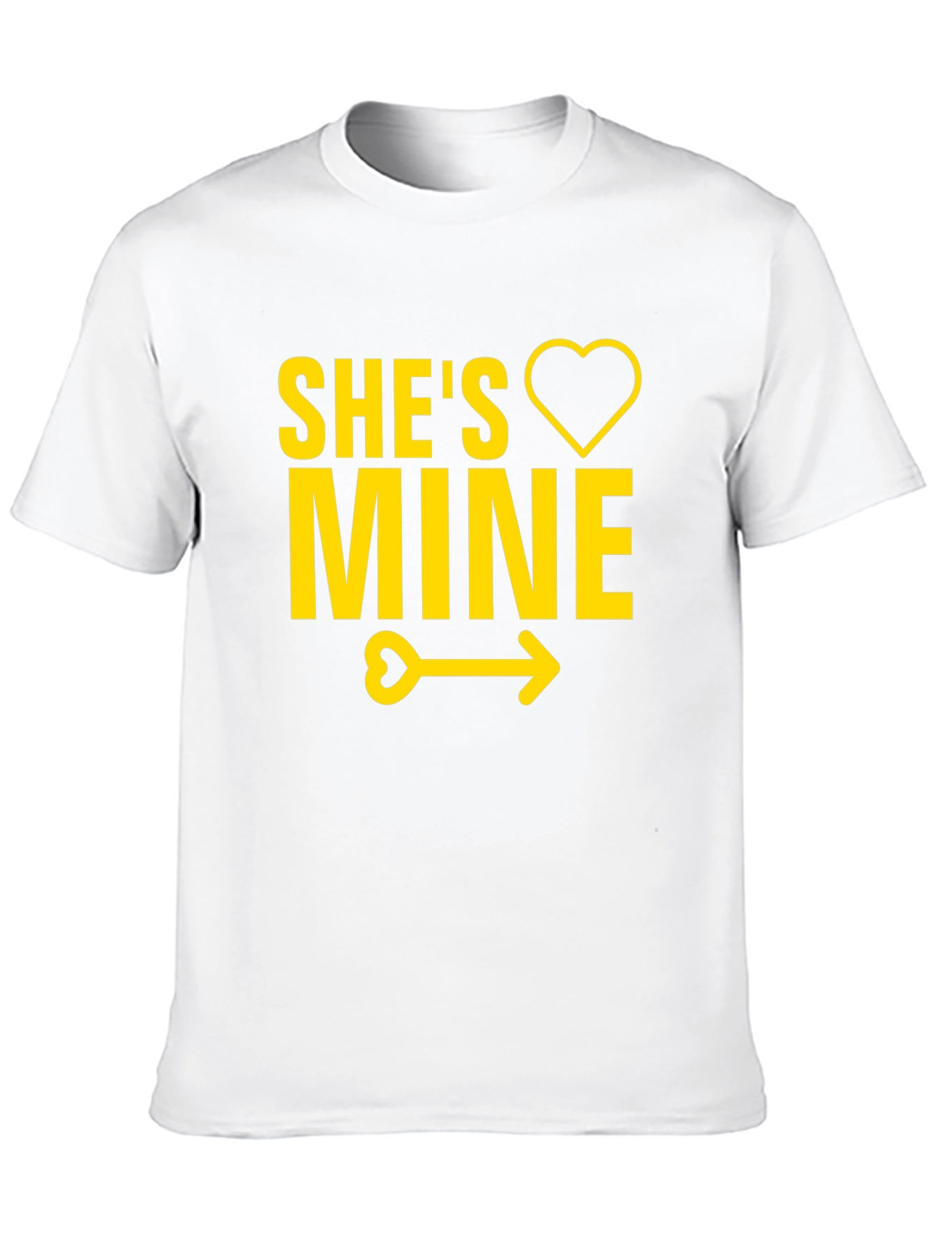 Shes Mine T-Shirt - Cute Couples Tee