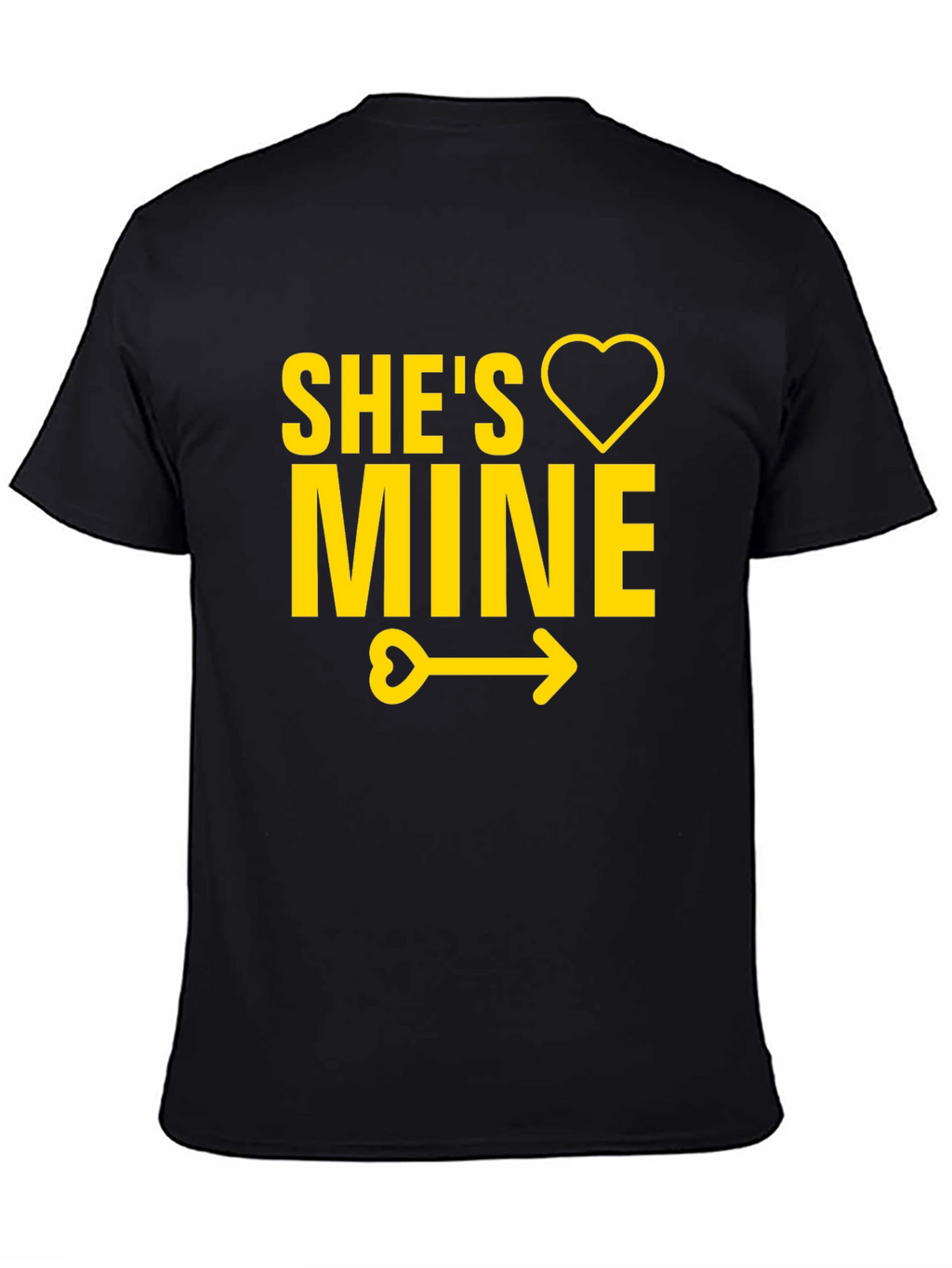 Shes Mine T-Shirt - Cute Couples Tee