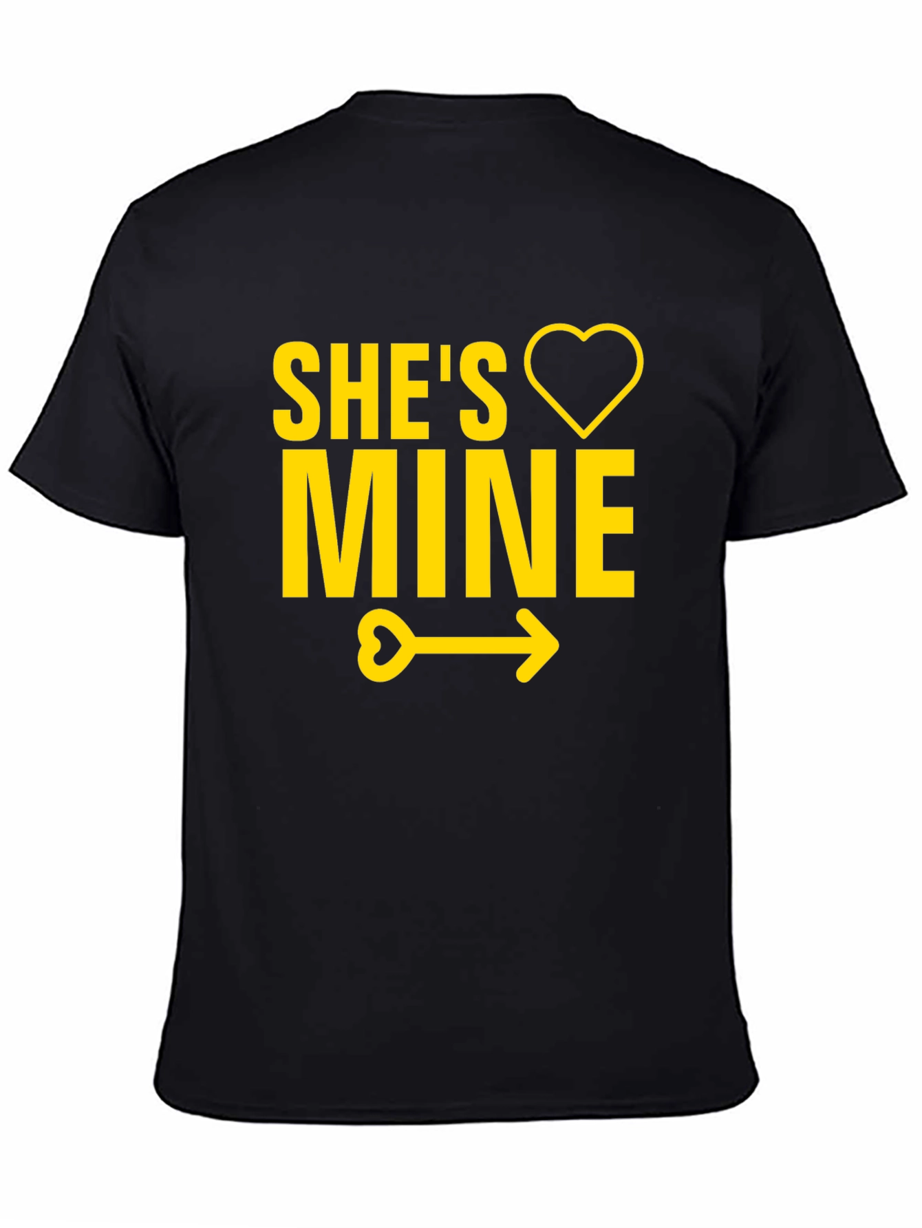 Shes Mine T-Shirt - Cute Couples Tee