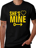Shes Mine T-Shirt - Cute Couples Tee