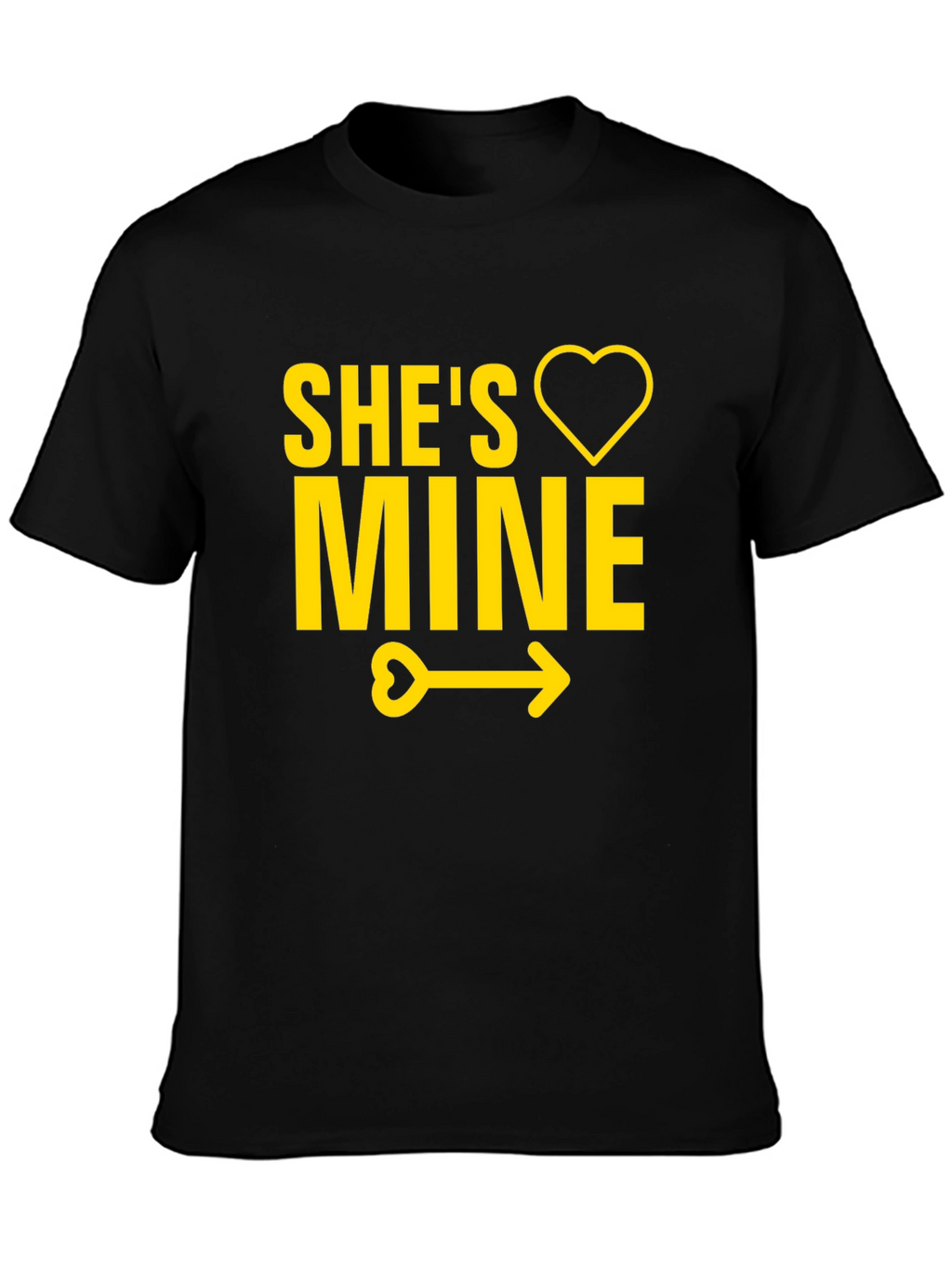 Shes Mine T-Shirt - Cute Couples Tee
