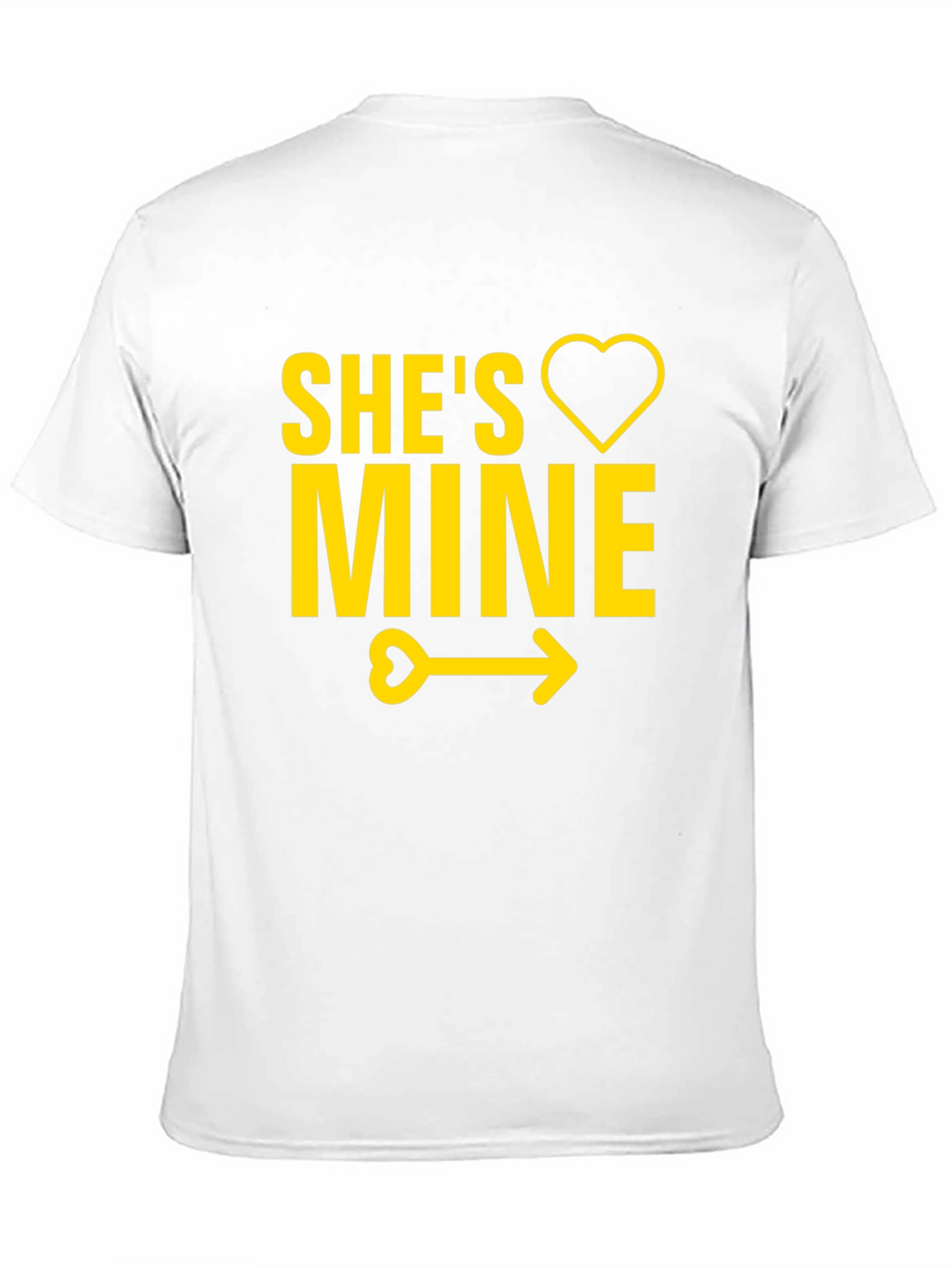 Shes Mine T-Shirt - Cute Couples Tee