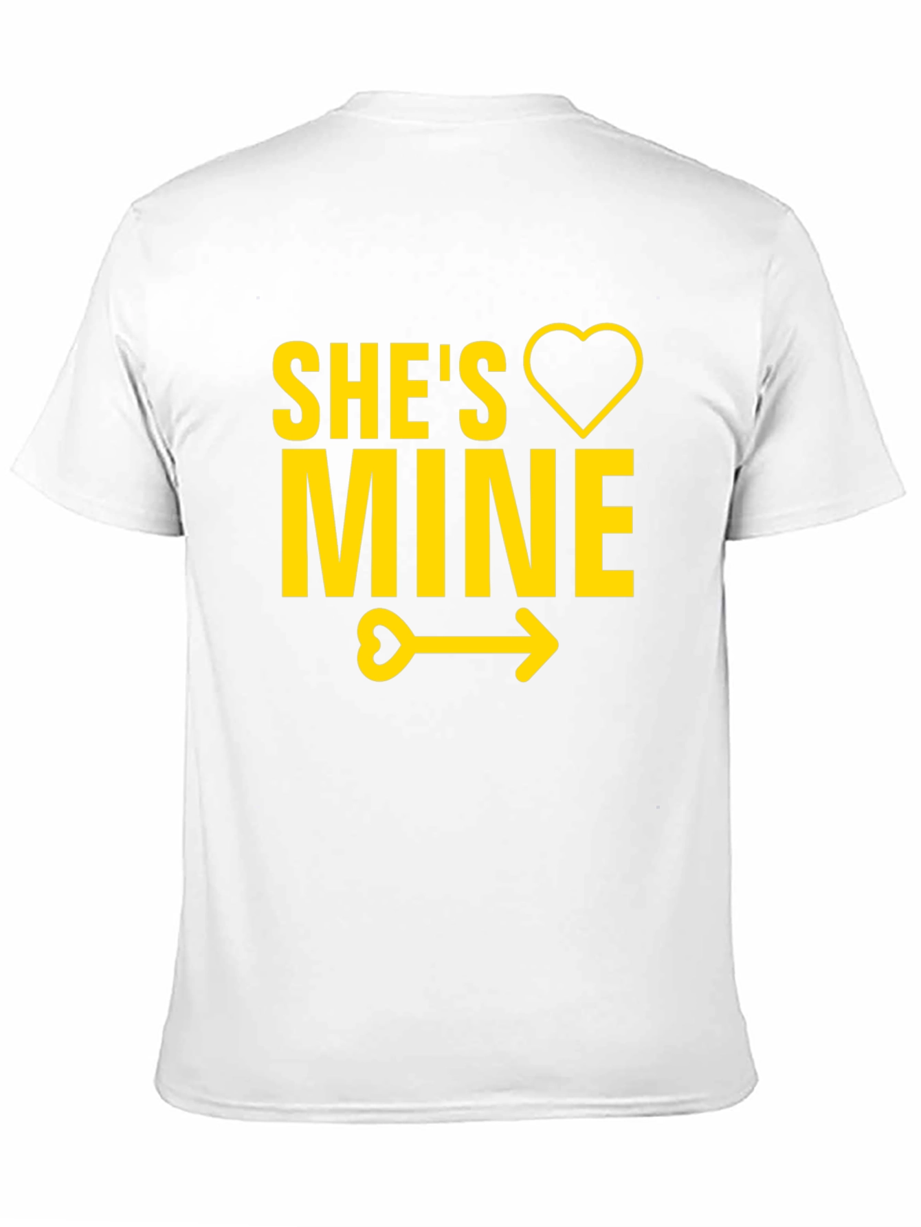 Shes Mine T-Shirt - Cute Couples Tee