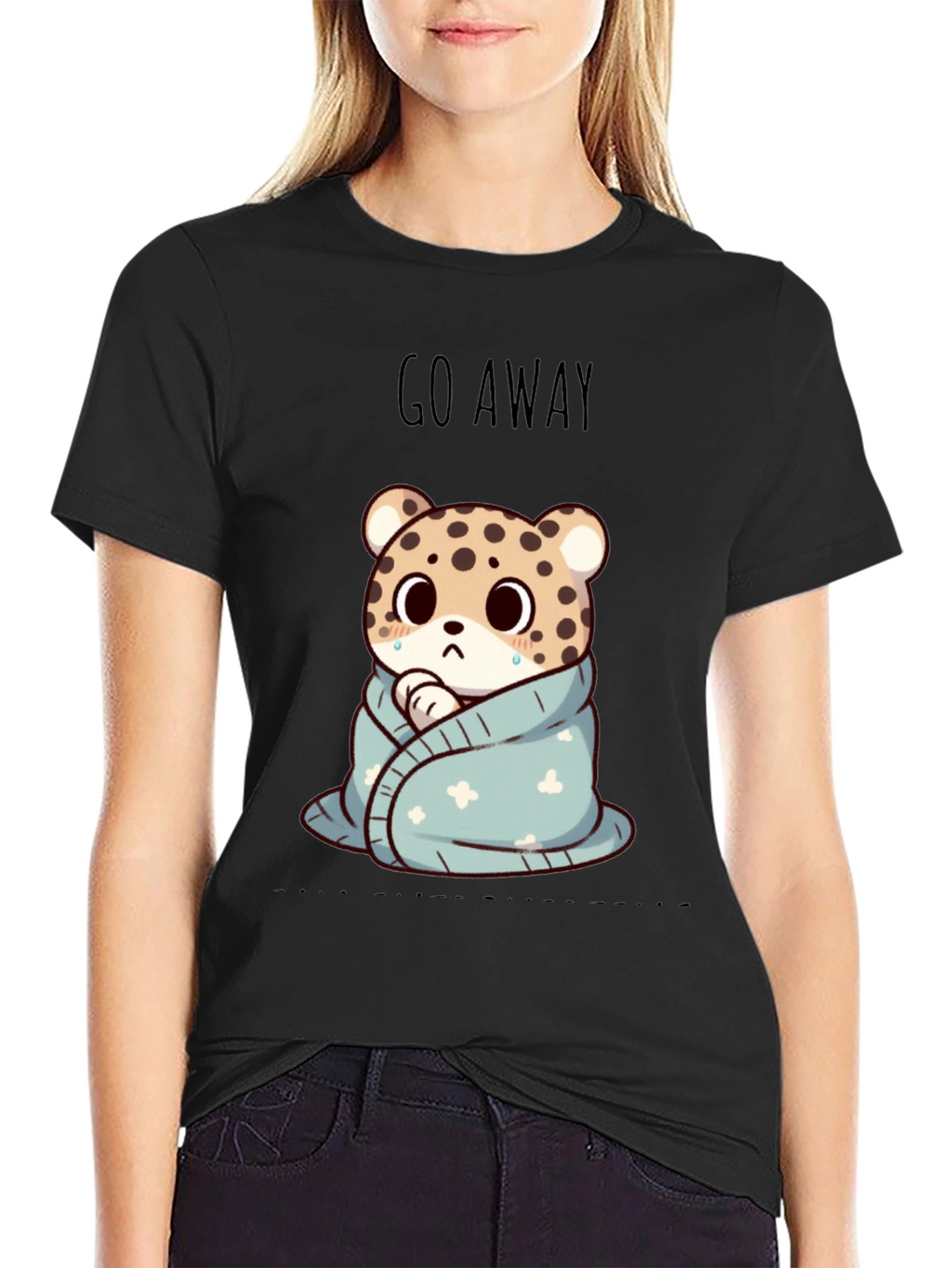 Go Away Kitty Tee